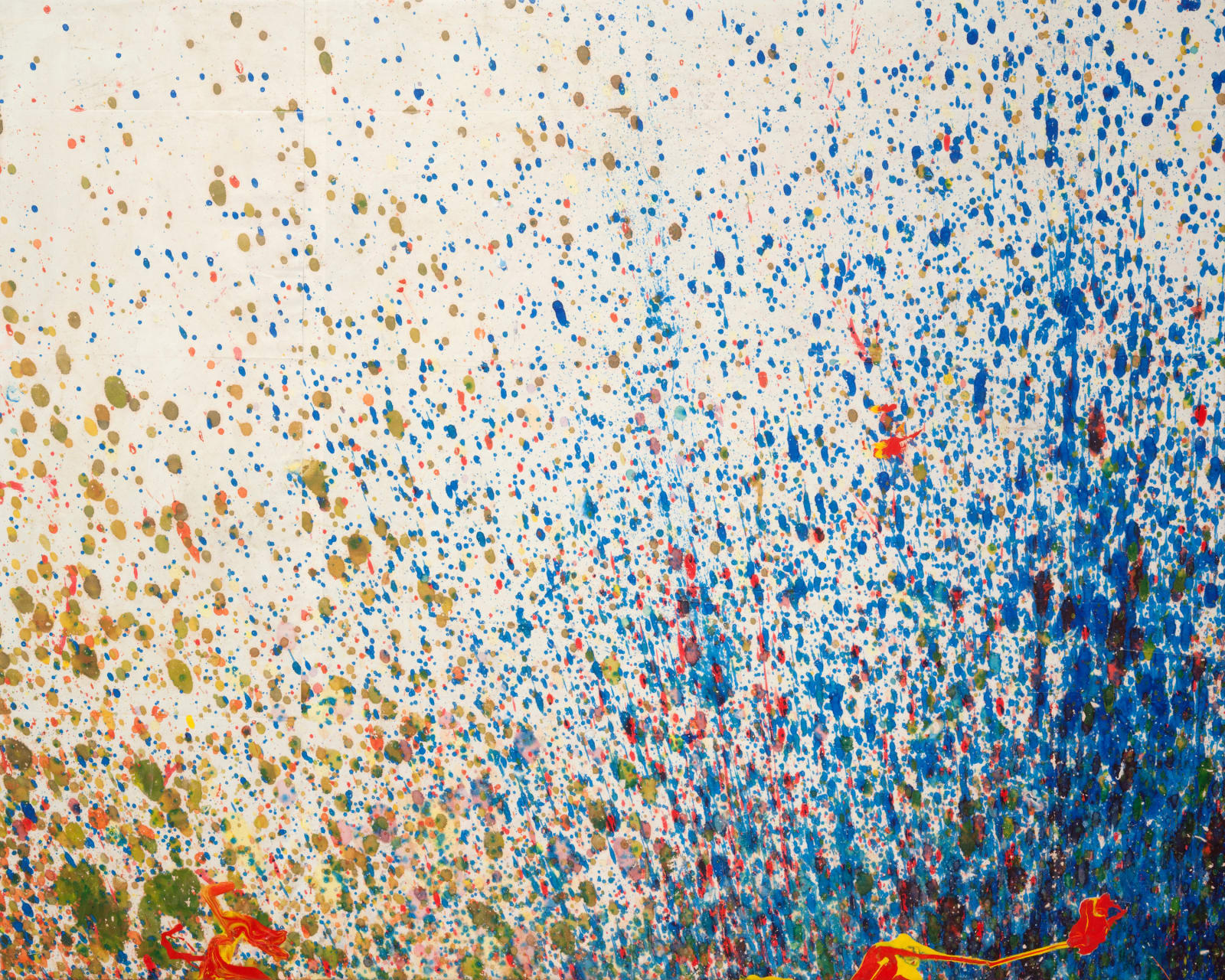 Shozo Shimamoto, Bottle Crash, 1999