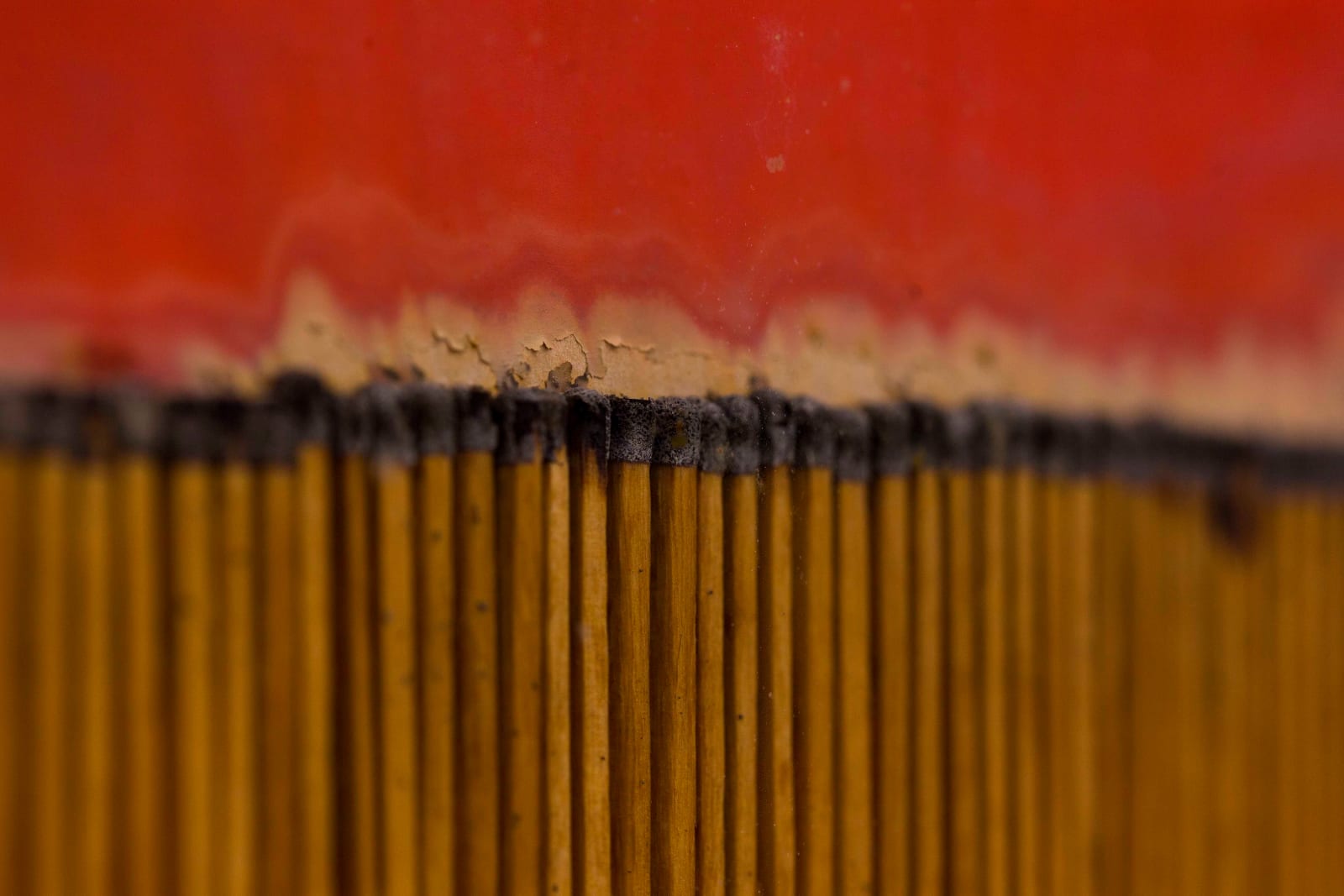 Bernard Aubertin, Dessin de feu, 1974