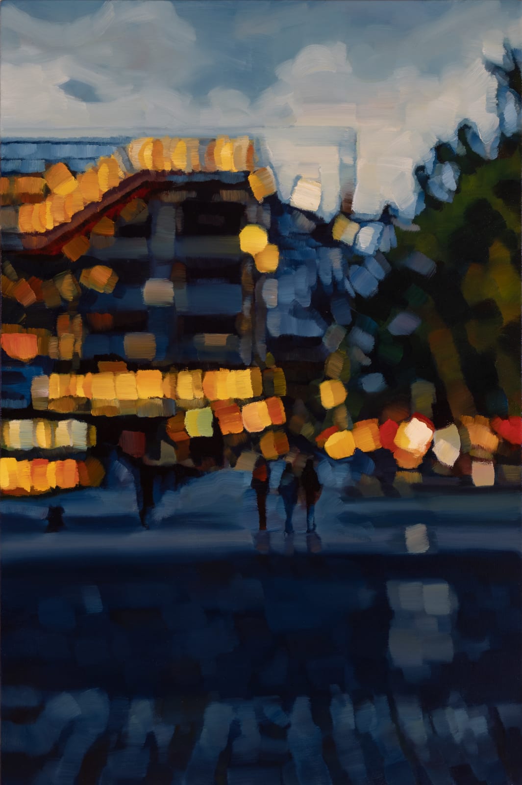 Mishael Coggeshall-Burr, Pompidou Dusk, 2024