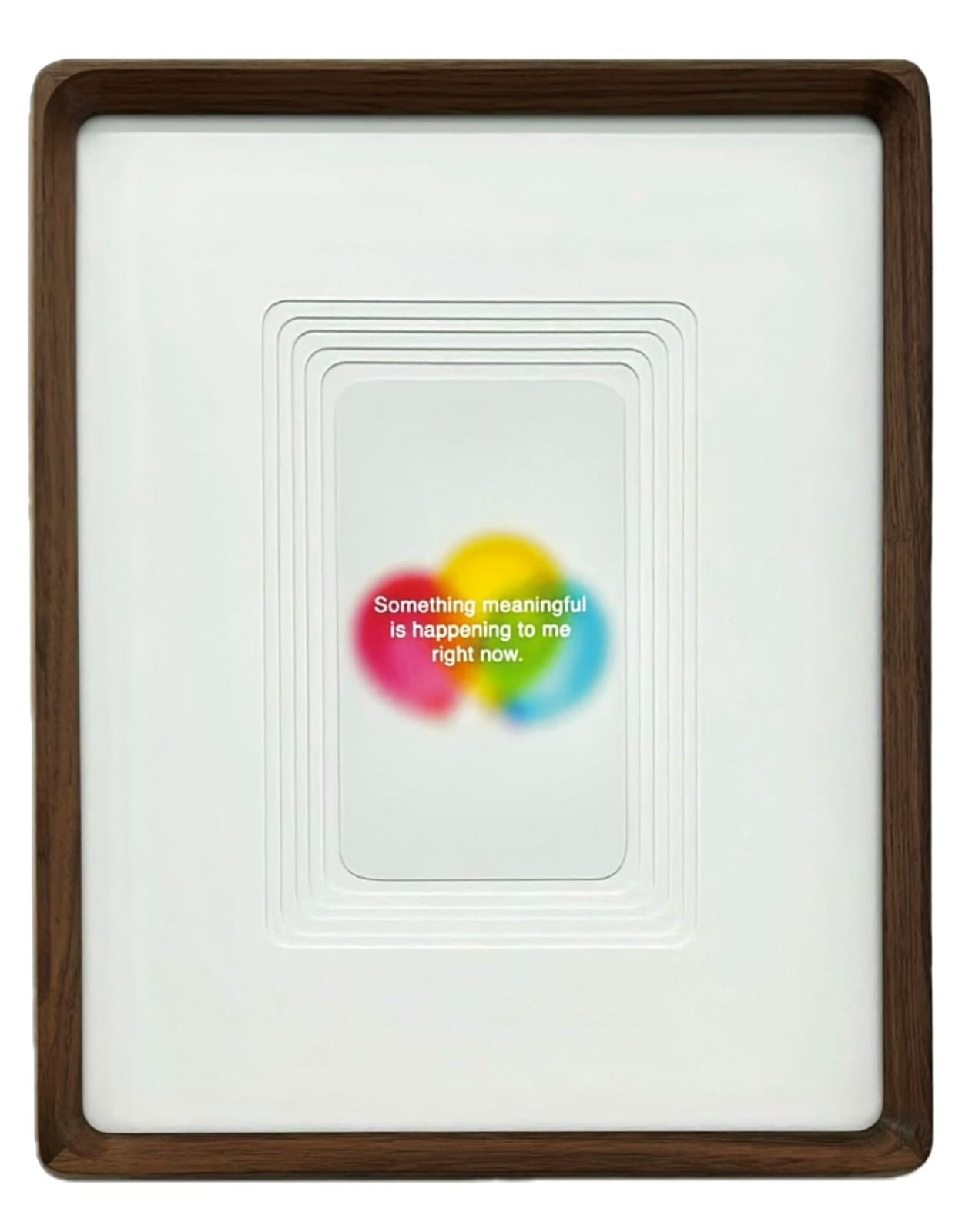 Cassandra C. Jones, Framed Affirmation Cards, 2025