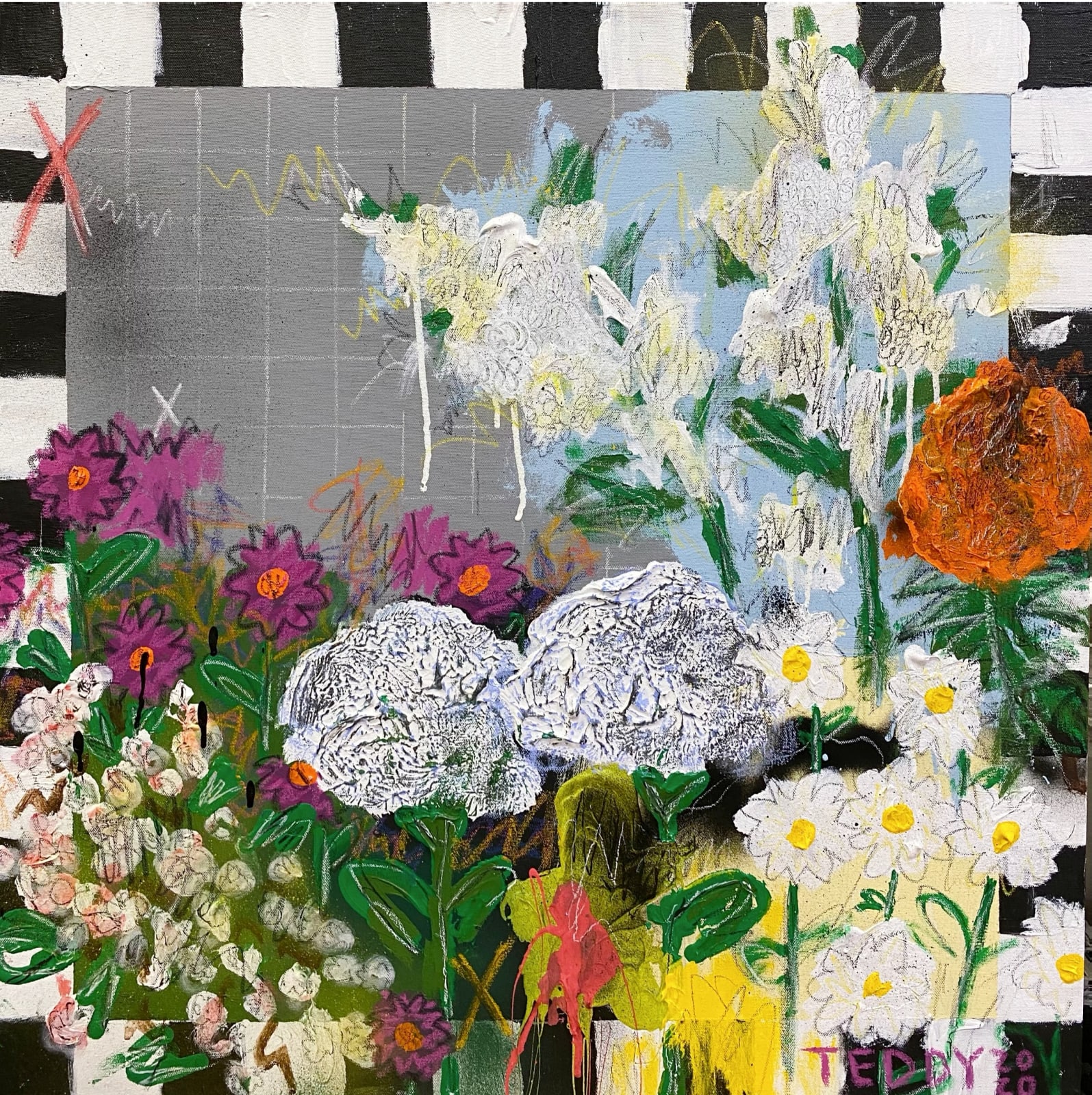 Teddy Benfield, Untitled (Wildflowers of Southeastern Connecticut 2), 2020