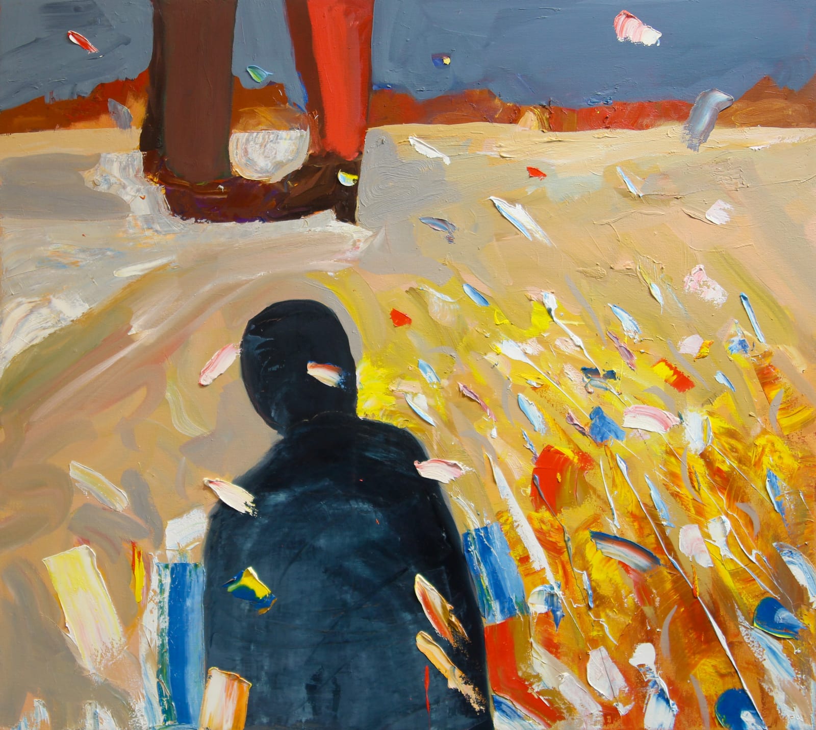 James Parker Foley, Landscape with Voyeur, 2021