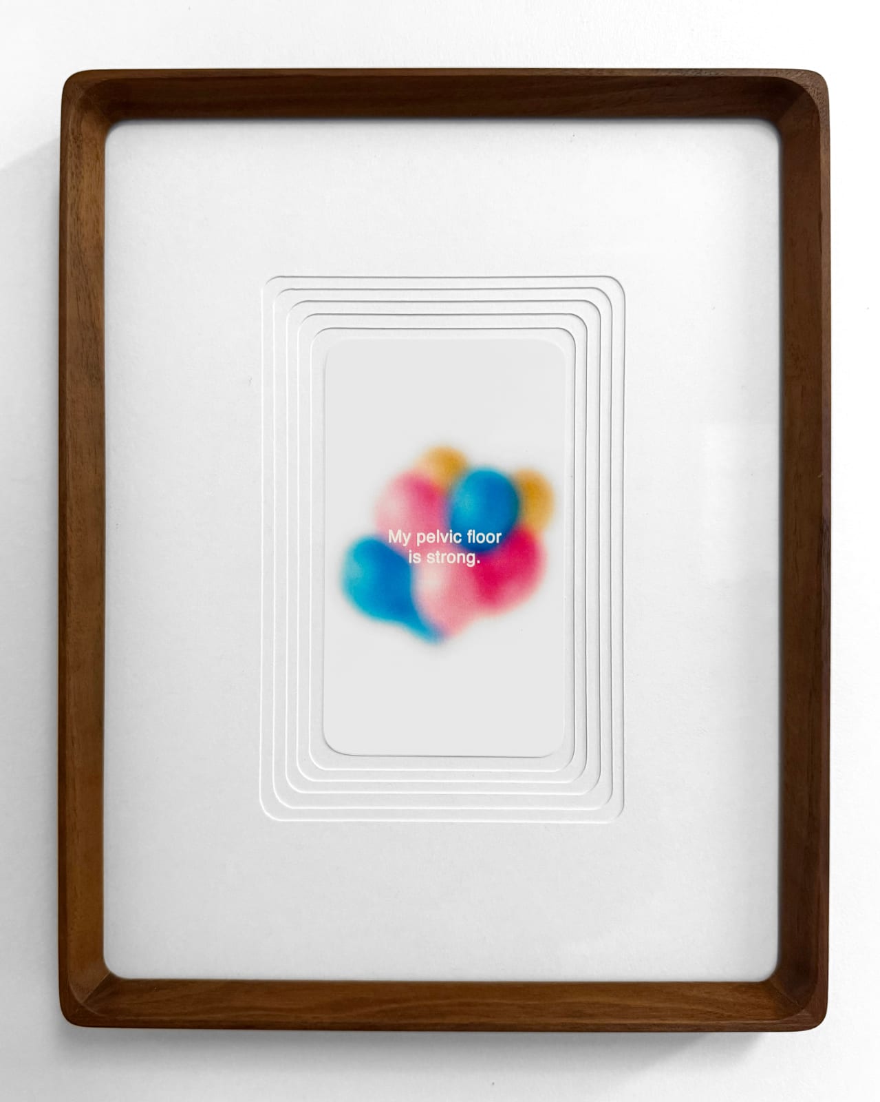 Cassandra C. Jones, Framed Affirmation Cards, 2025