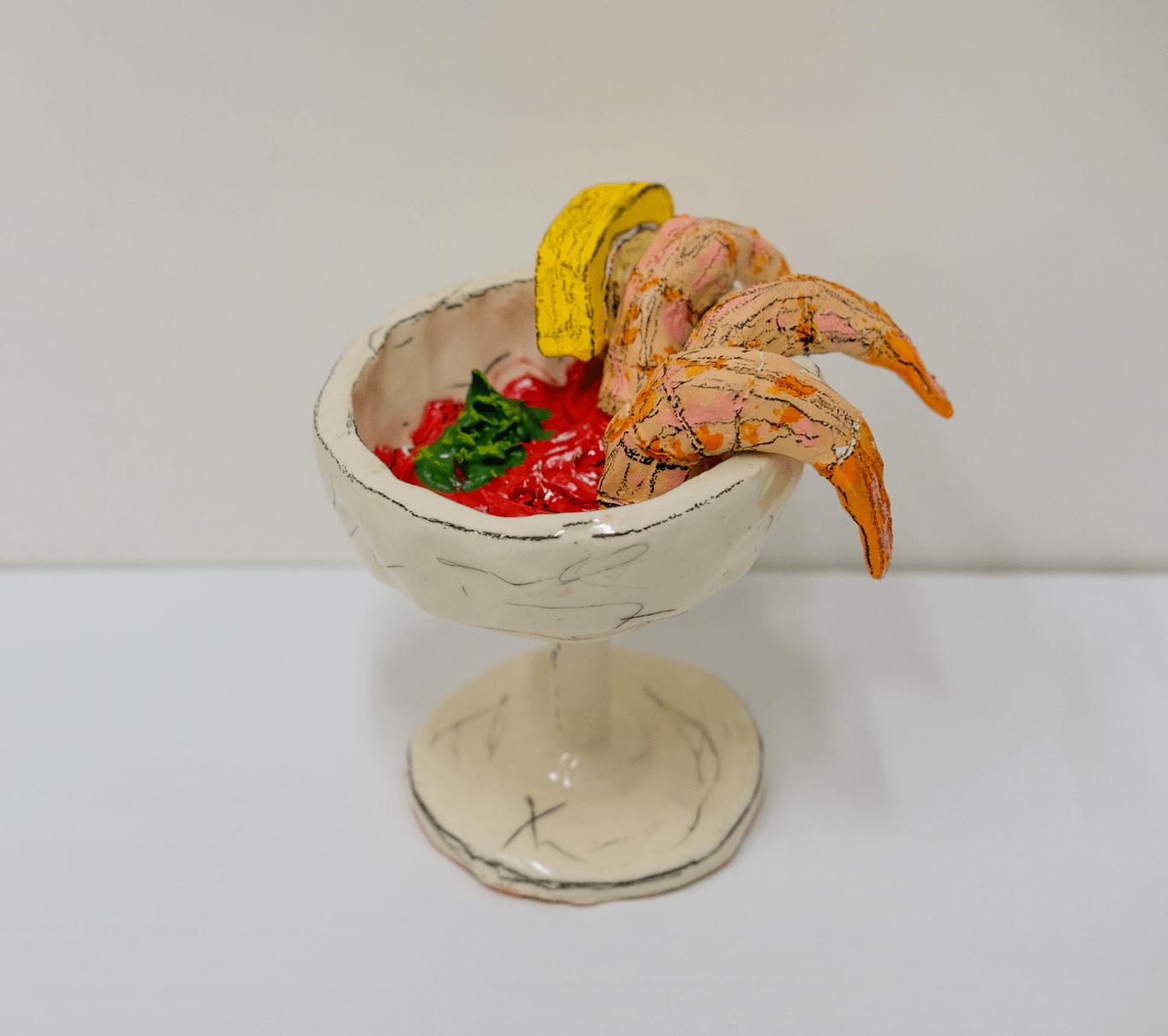 Teddy Benfield, Untitled (Shrimp Cocktail), 2023