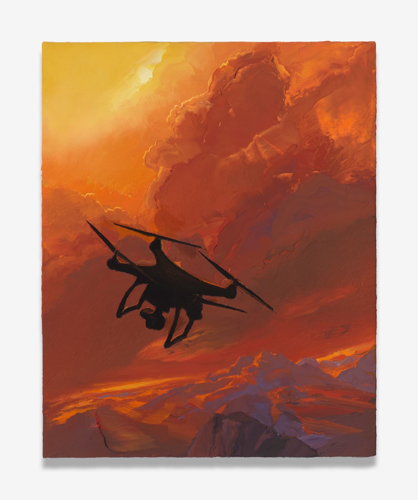 Wilhelm Neusser, Drone / Evening (2410), 2024