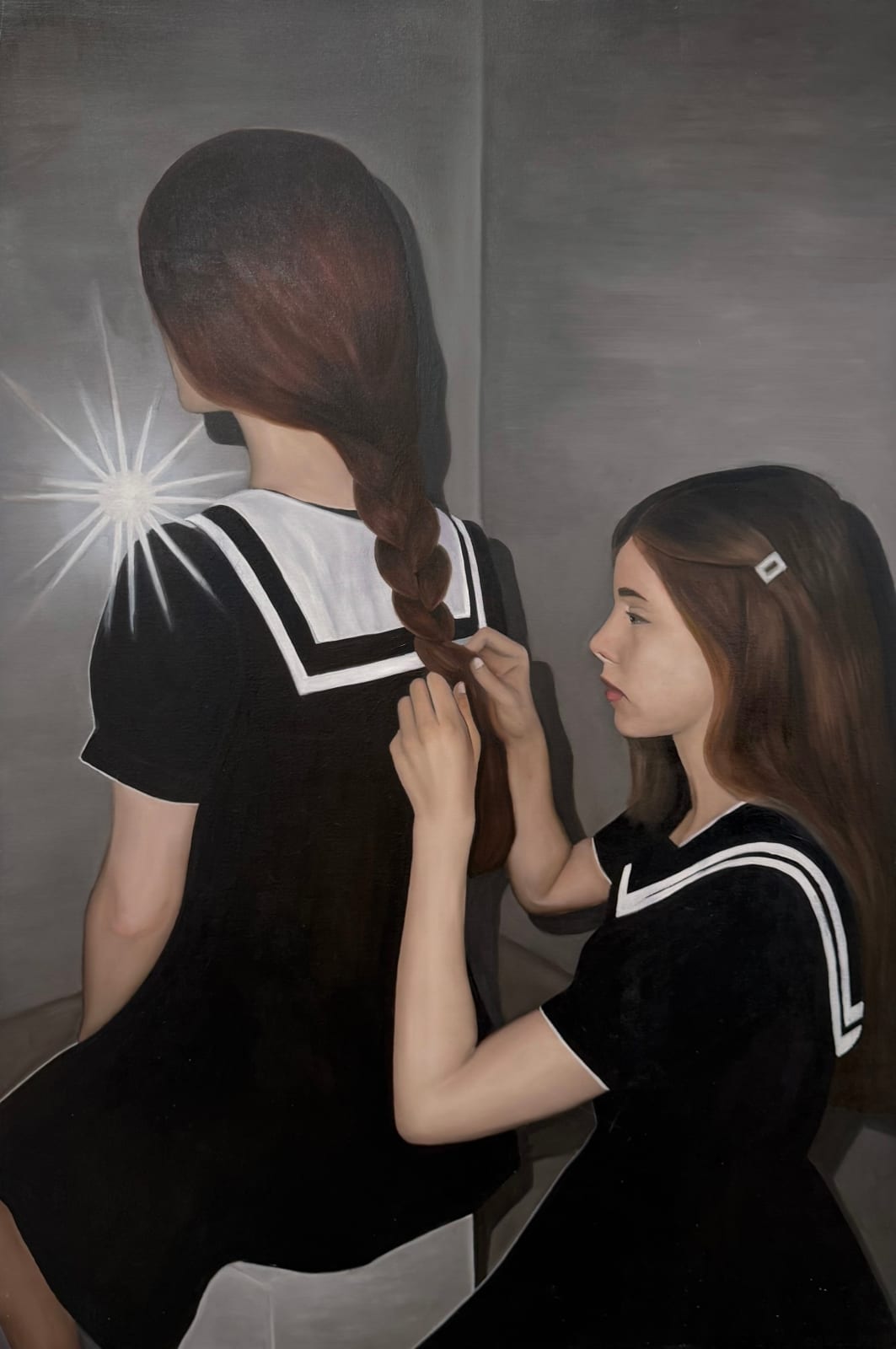 Tallulah Dirnfeld, My Braids Were Ropes They Used To Lift Me, 2025