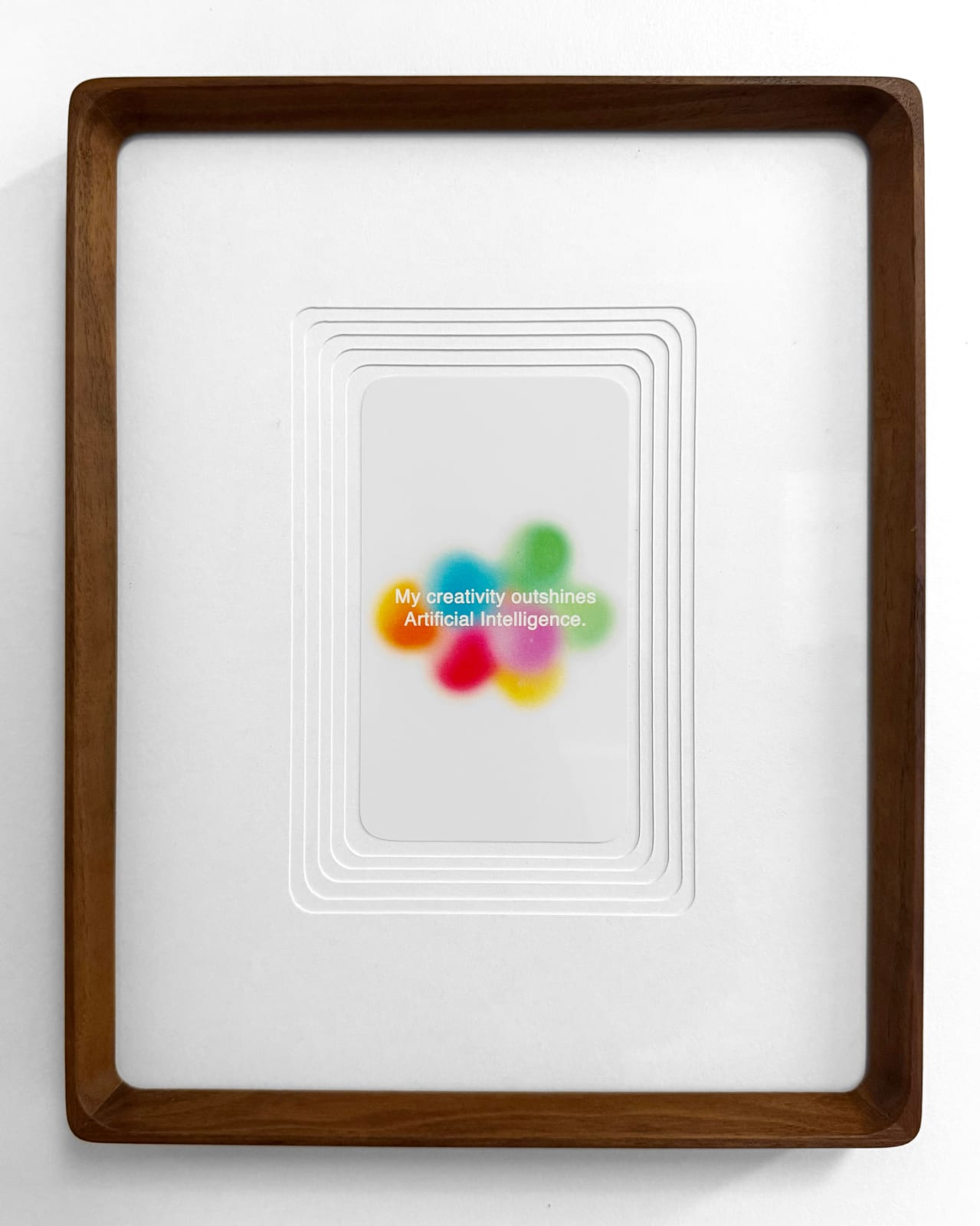 Cassandra C. Jones, Framed Affirmation Cards, 2025
