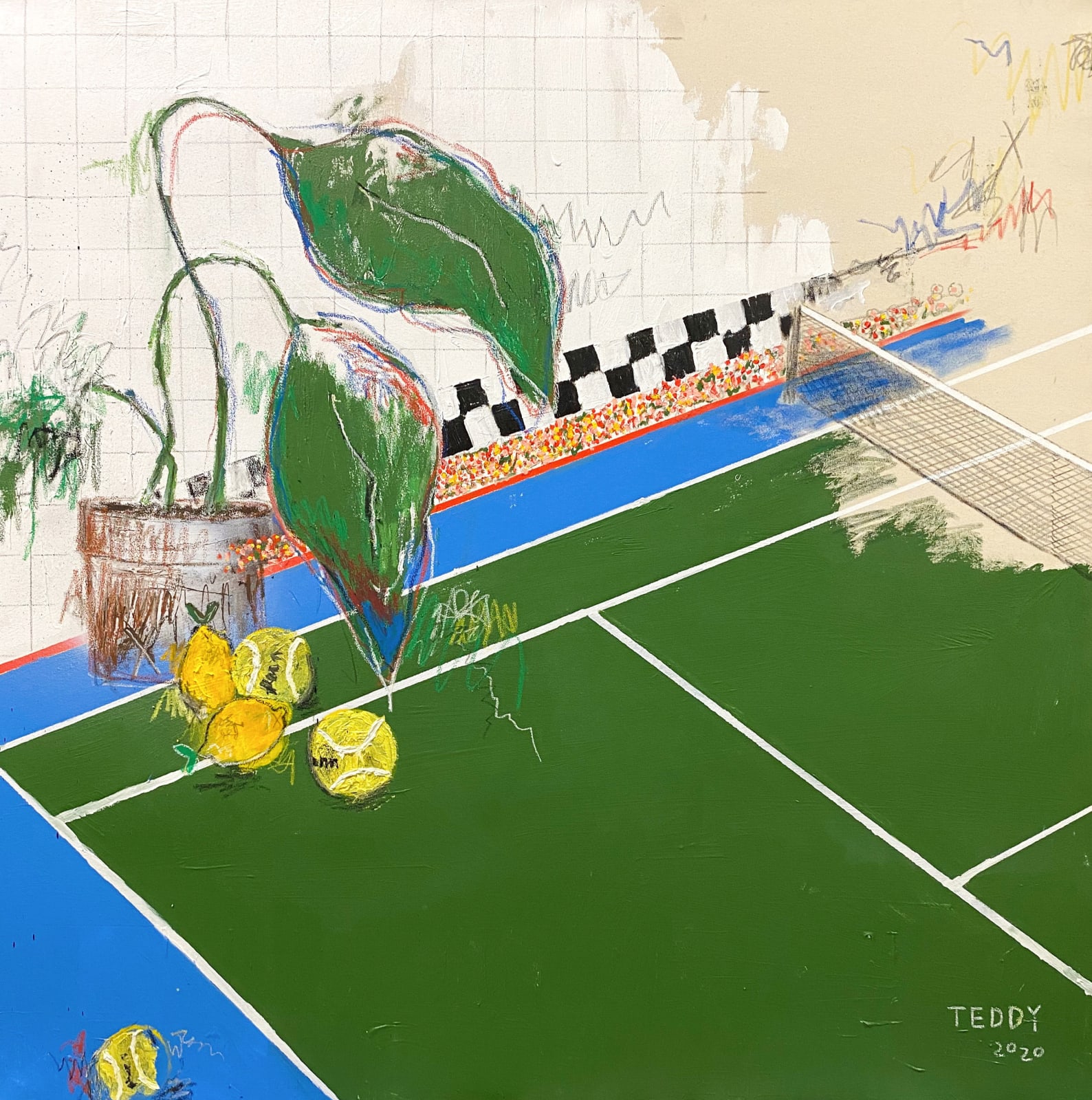Teddy Benfield, Untitled (Indoor Open), 2020