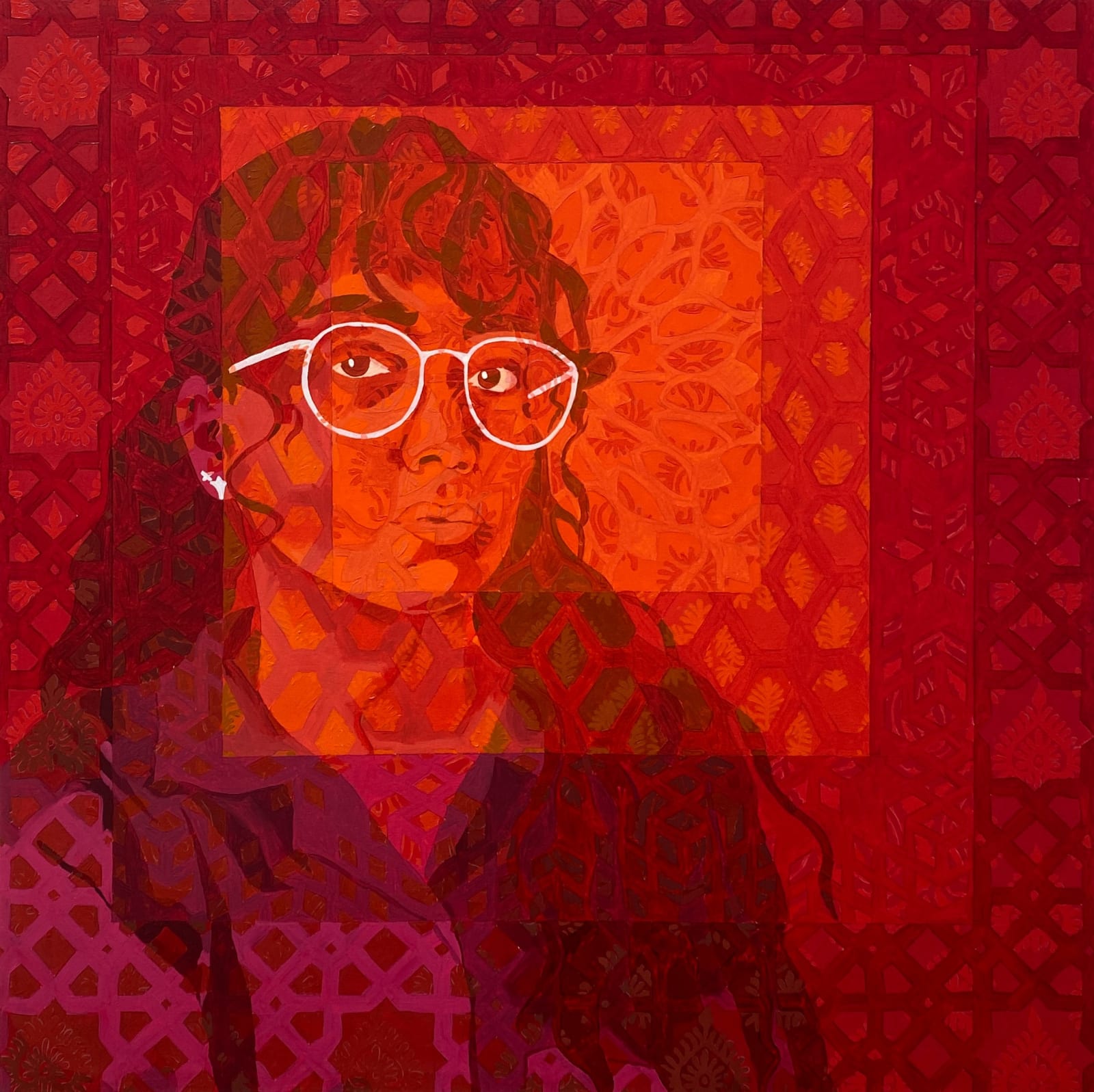 Monica Srivastava, Homage to the East (monochromatic) II, 2025