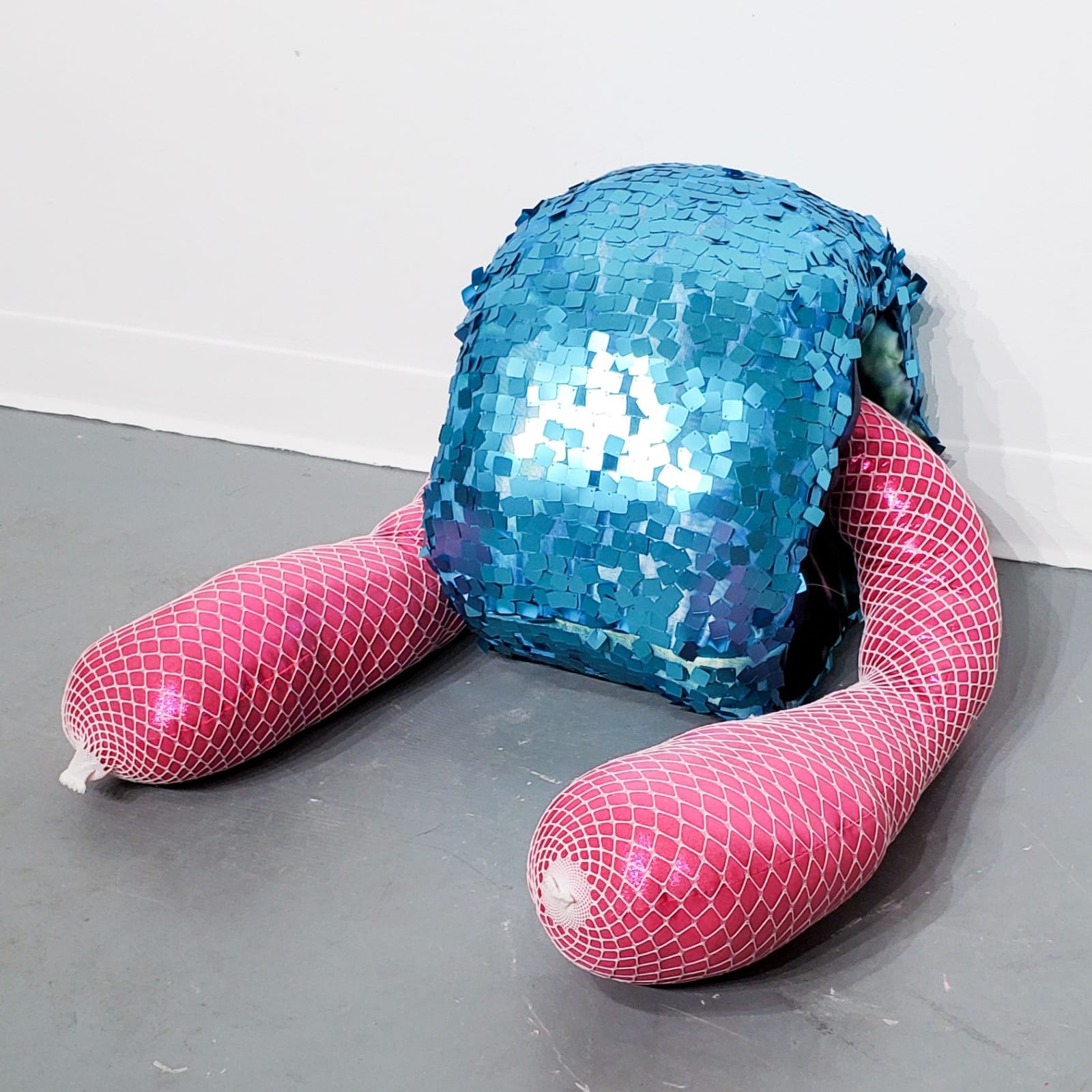 Allison Baker, Untitled: Blue and Pink Blob