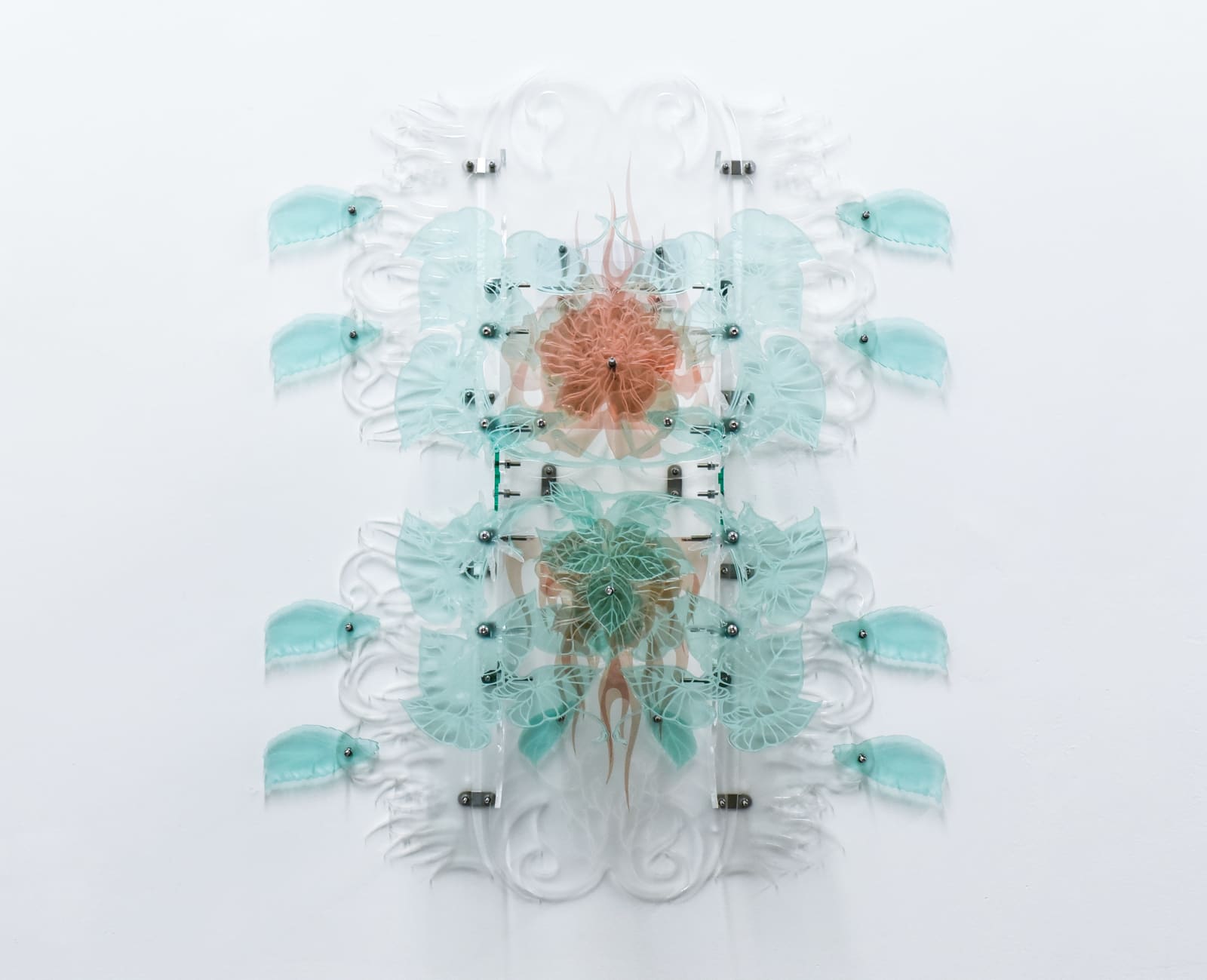Jackie Slanley, Rosaceae 4 (frosted over), 2023