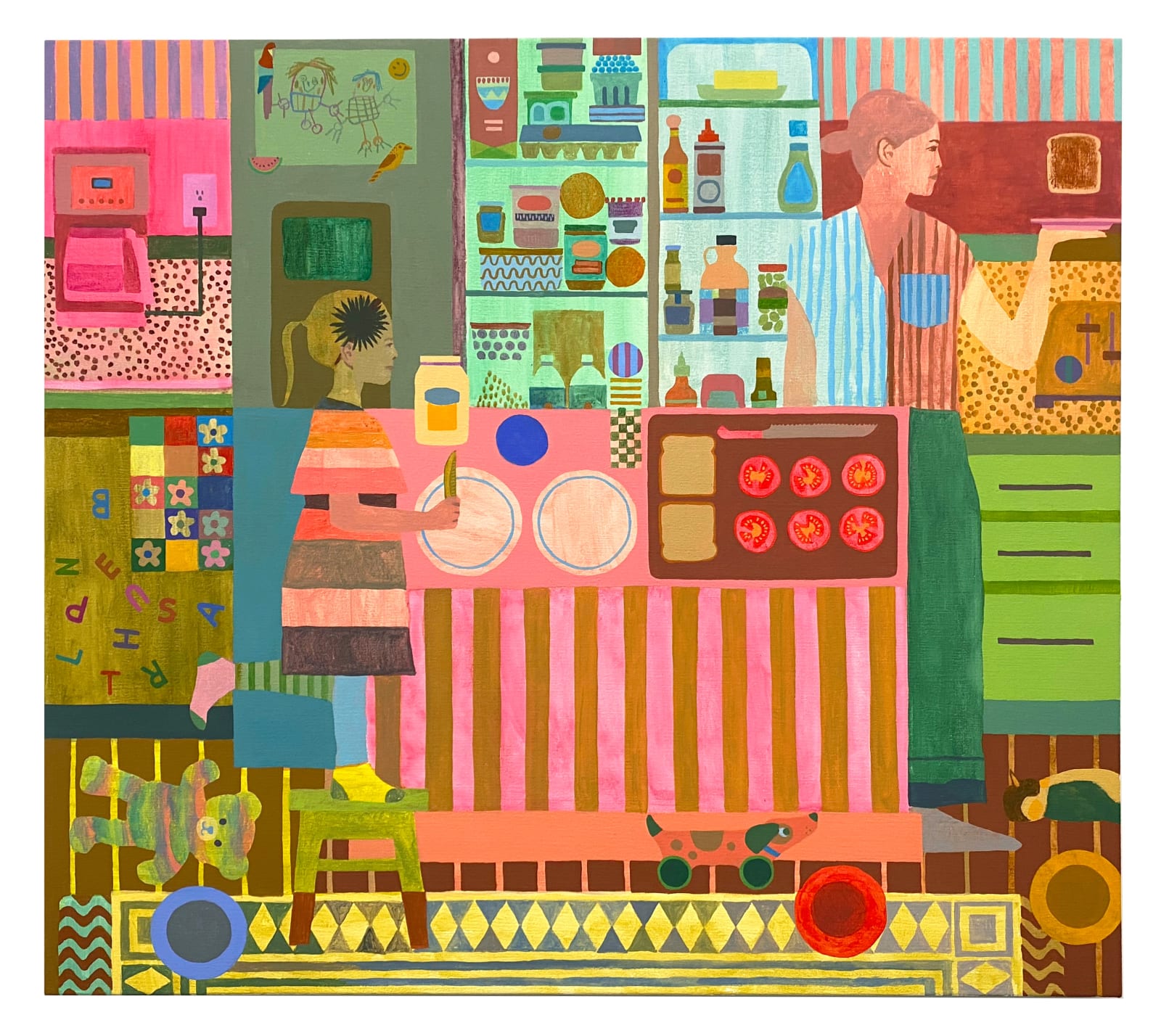 Elizabeth King Stanton, Mostly Mayonnaise Sandwiches, 2025