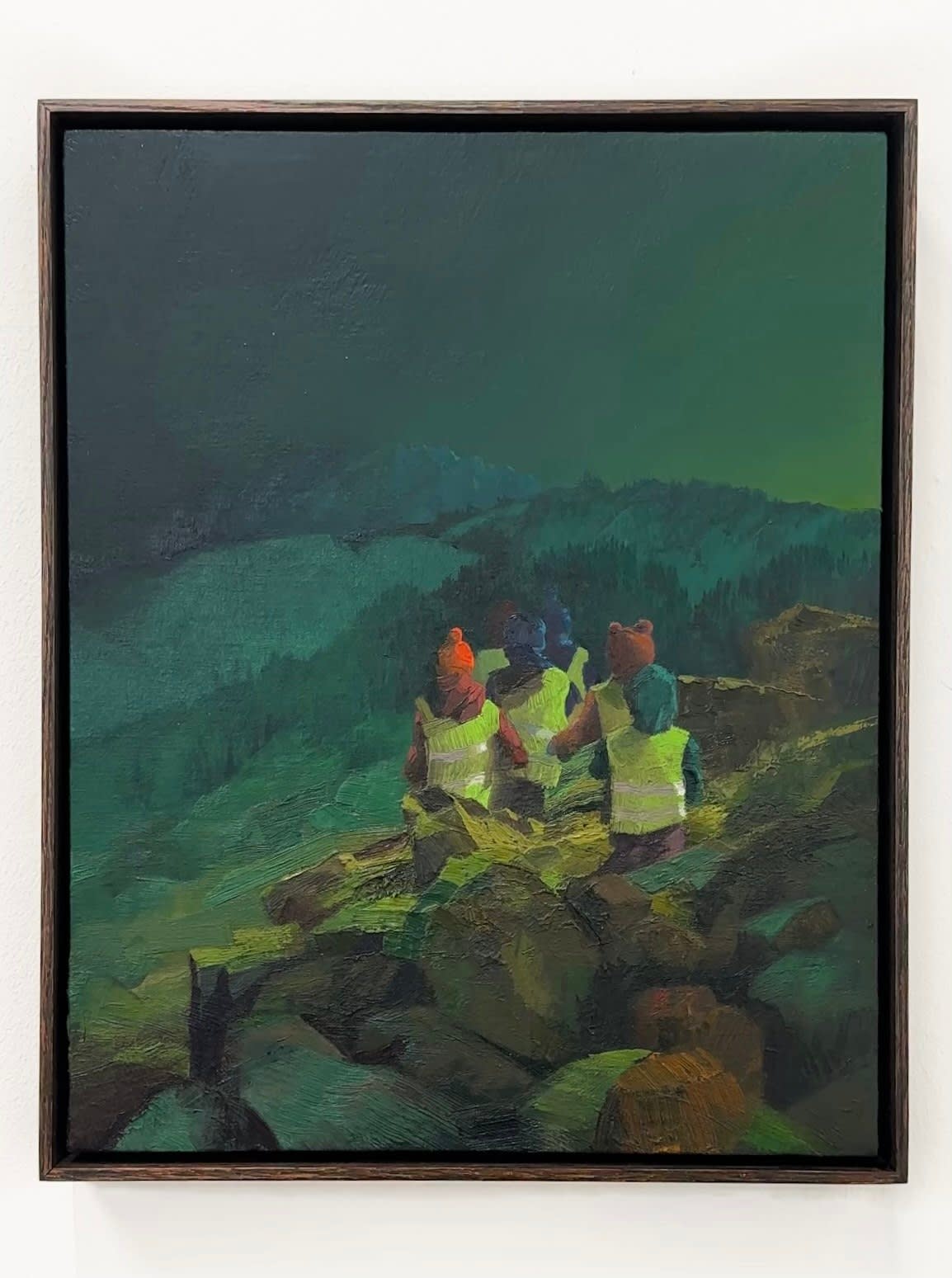 Wilhelm Neusser, Green Mountains (#2505), 2025