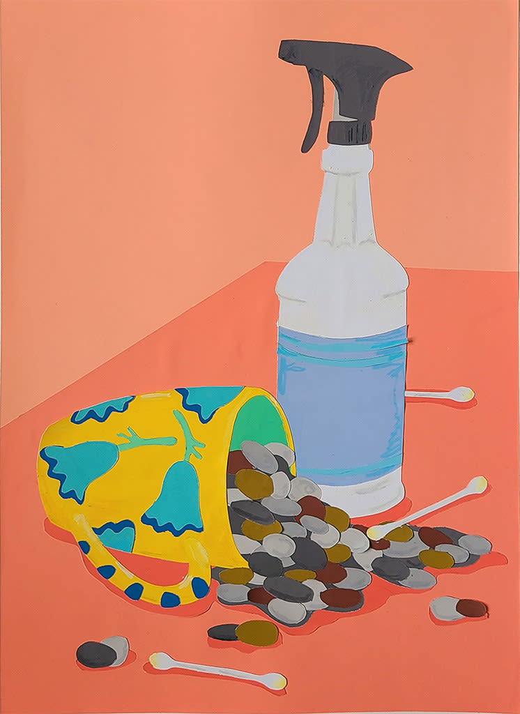 Allison Baker, Still Life of Lives Past and Present: Sundays are for Cleaning, 2022