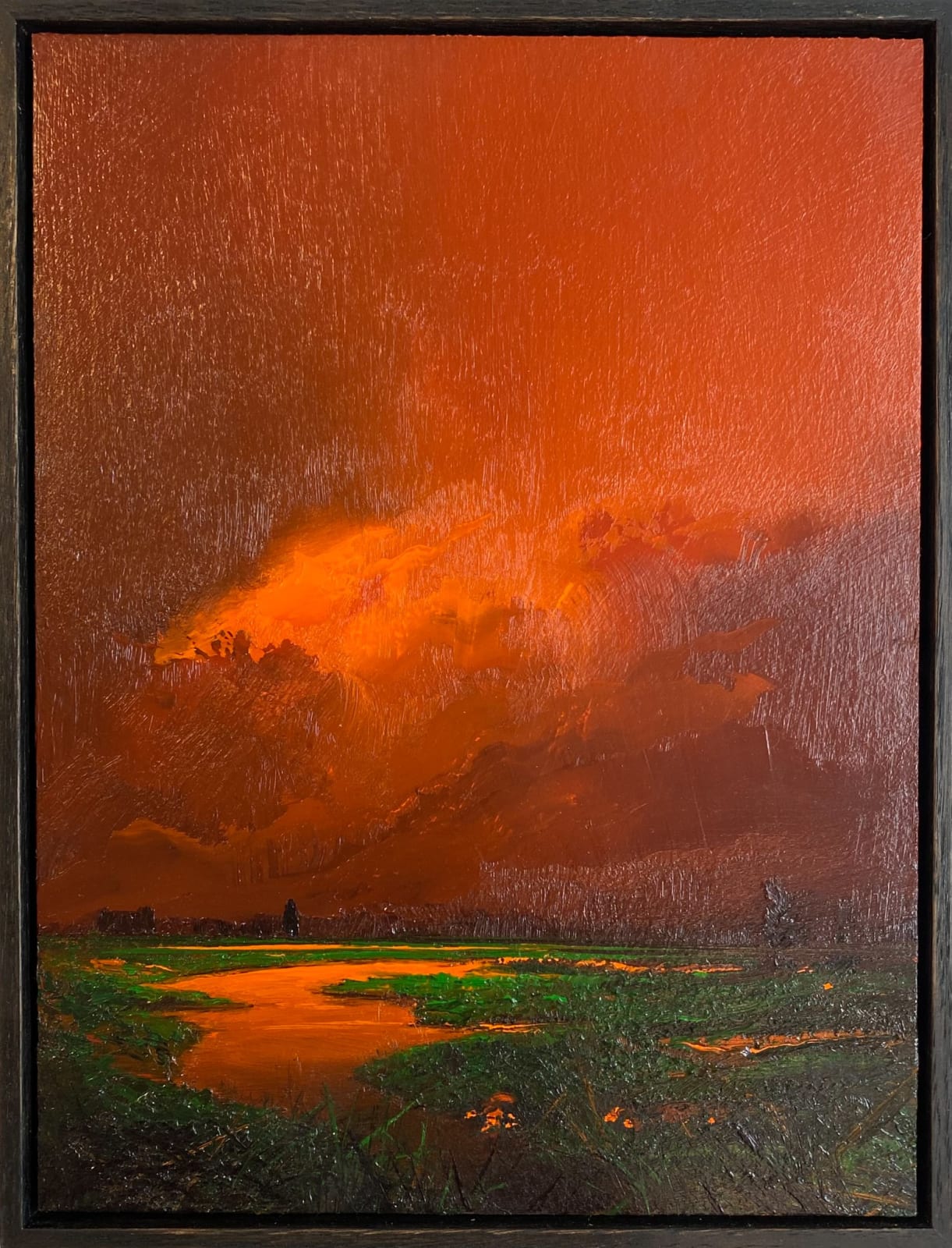 Wilhelm Neusser, Orange Marsh (2303), 2023