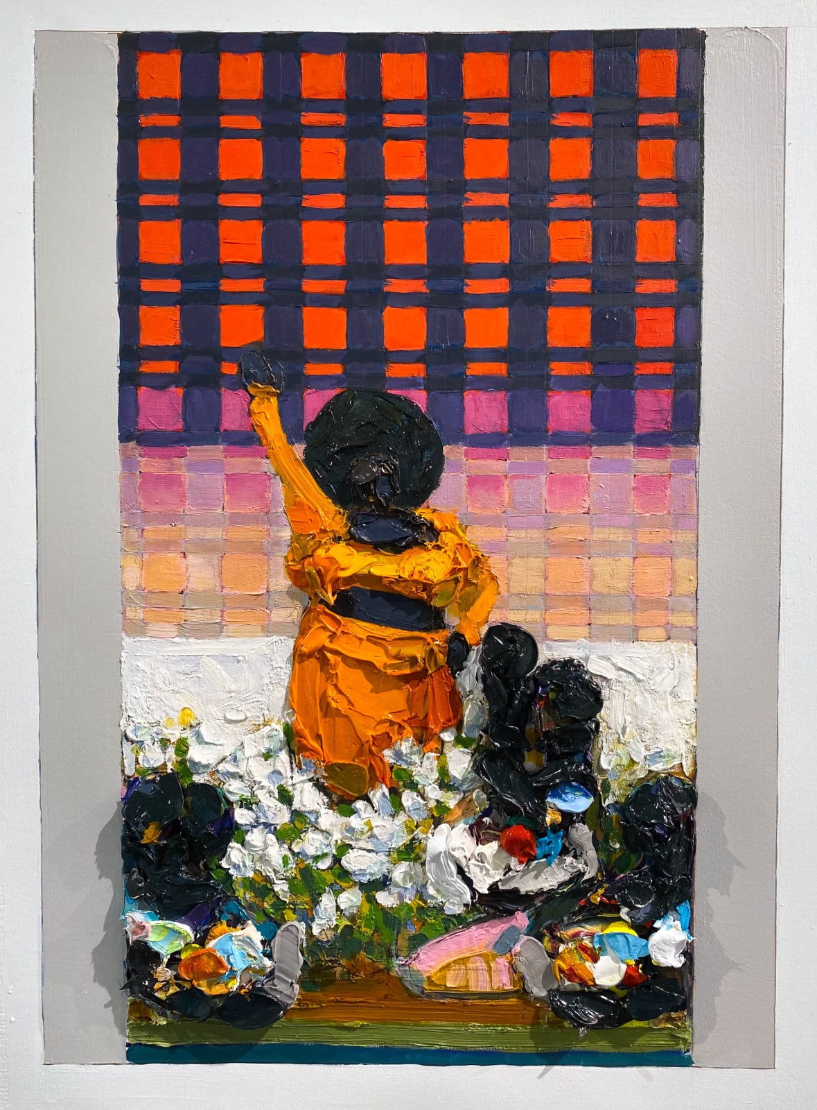 Lavaughan Jenkins, Hold us together (cotton field), 2021