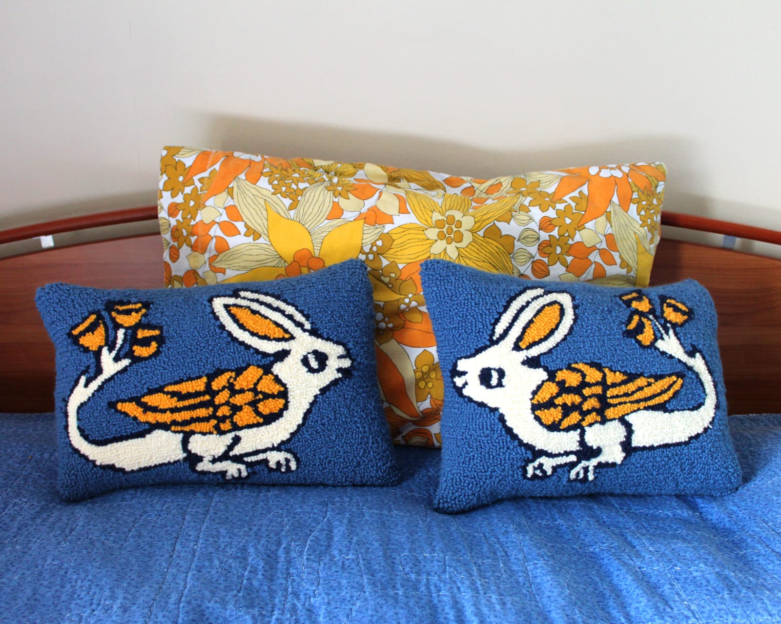 Haley Wood, Drolatic Hare Cushions, 2022