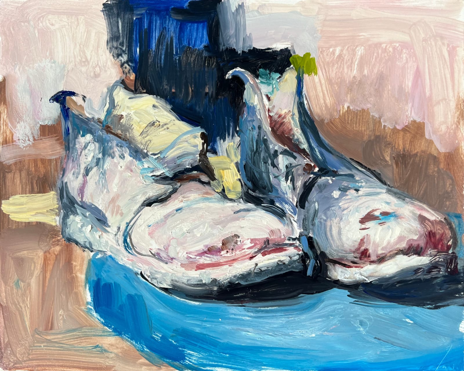 Coral Woodbury, Paint Shoes, Lee Krasner, 2024