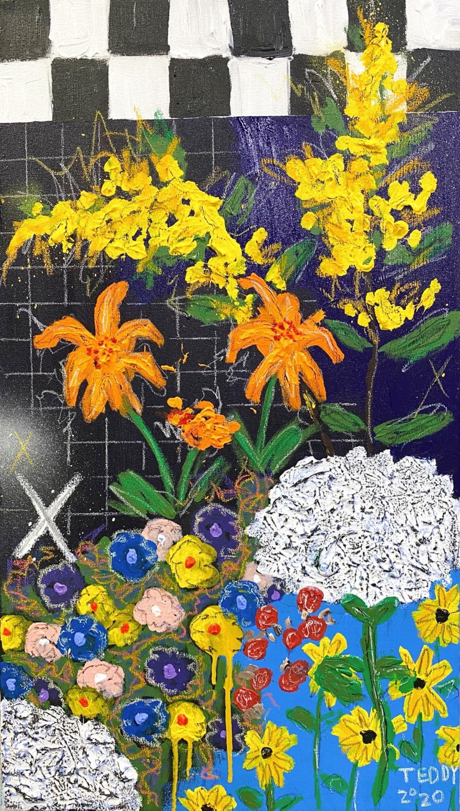 Teddy Benfield, Untitled (Summer Flowers of Southern Maine 2), 2020