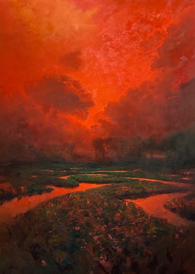 Wilhelm Neusser, Red Marsh (2308), 2023