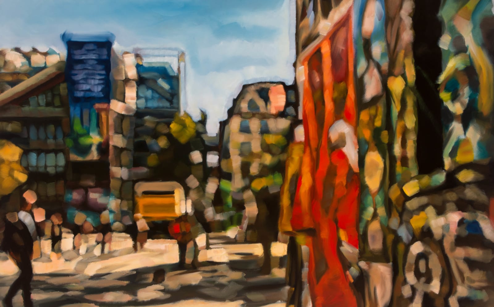Mishael Coggeshall-Burr, Pompidou Graffiti, 2019