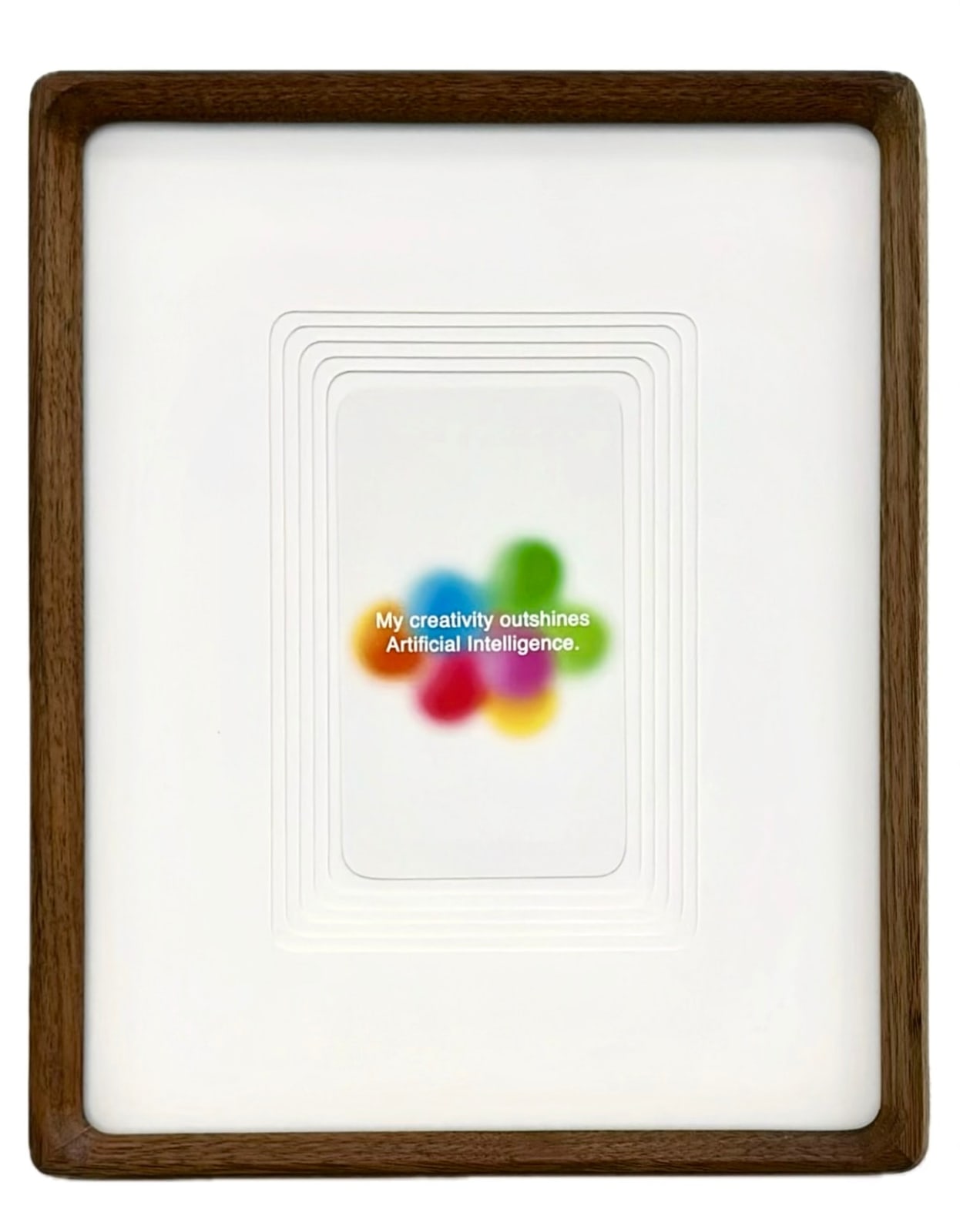 Cassandra C. Jones, Framed Affirmation Cards, 2025