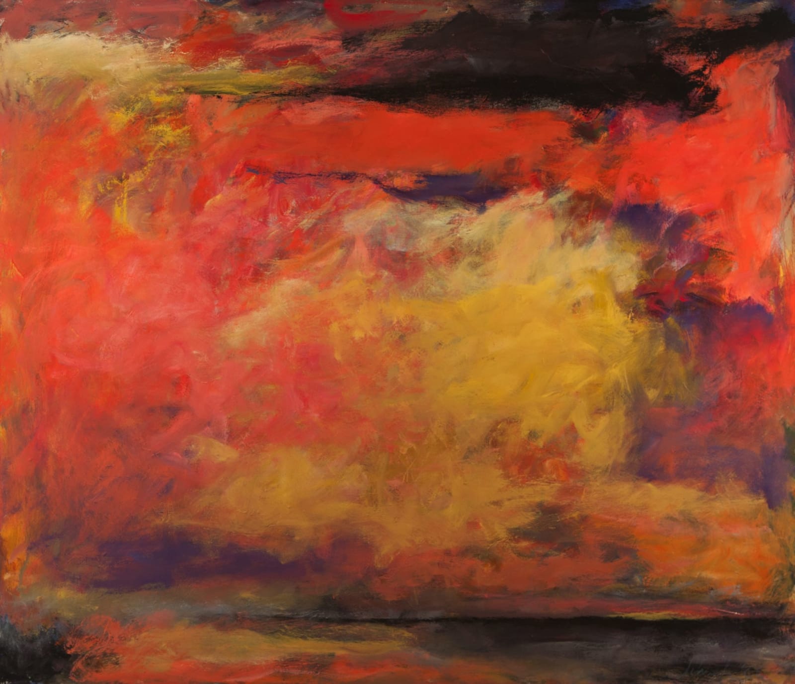 Jon Schueler, The Minch from Reiff, 1966
