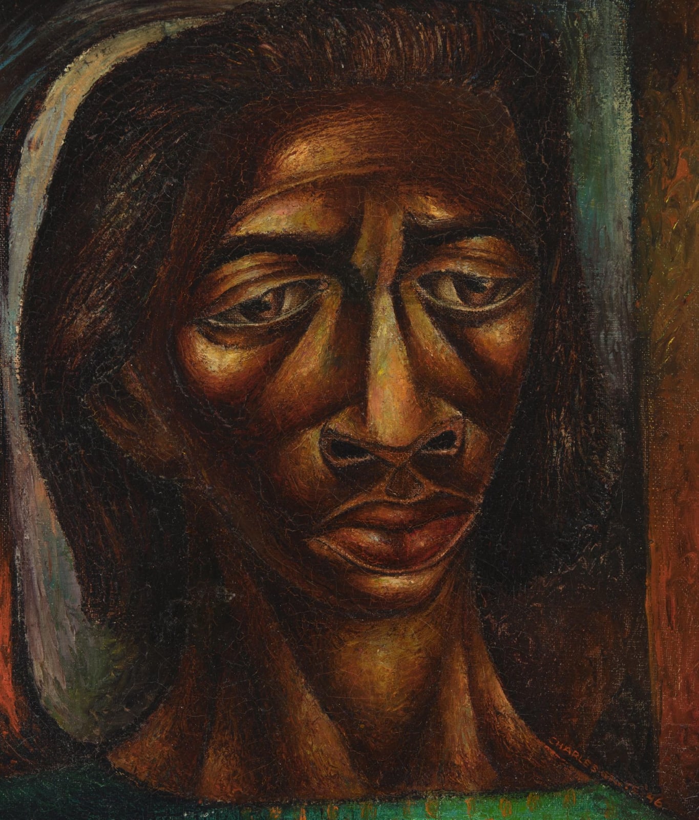 Charles White, Mater Dolorosa, 1946