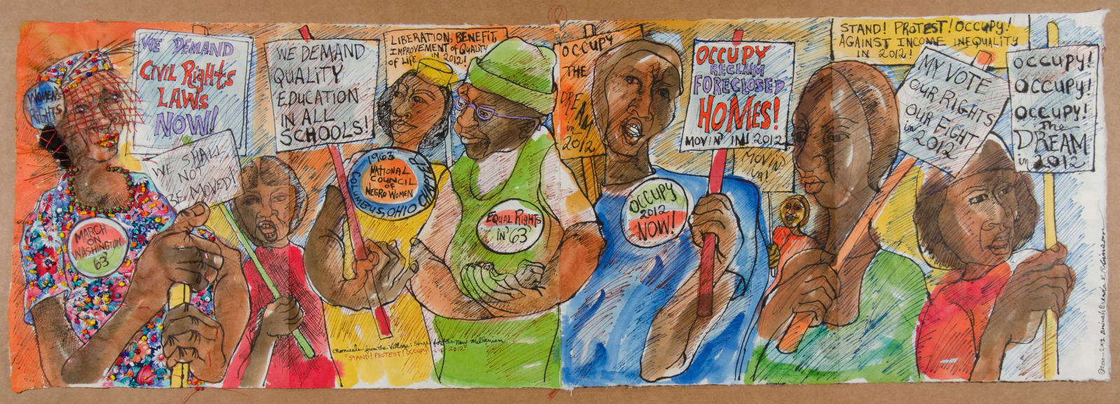 Chronicles from the Village Series: Stand! Protest! Occupy!