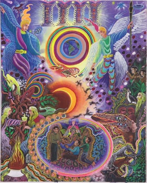Pablo Amaringo, Ayahuasca Raura, 2002