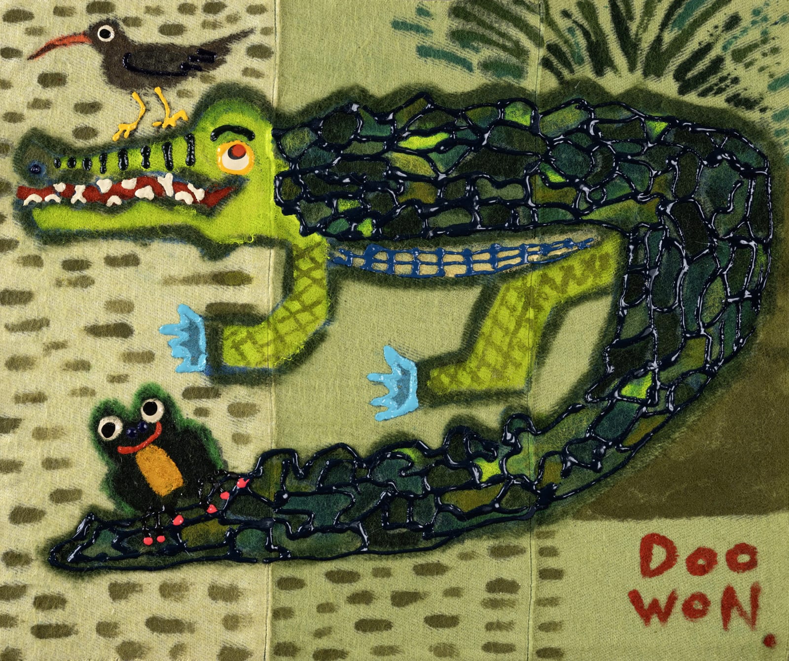 The Crocodile, the Plover, and the Frog
