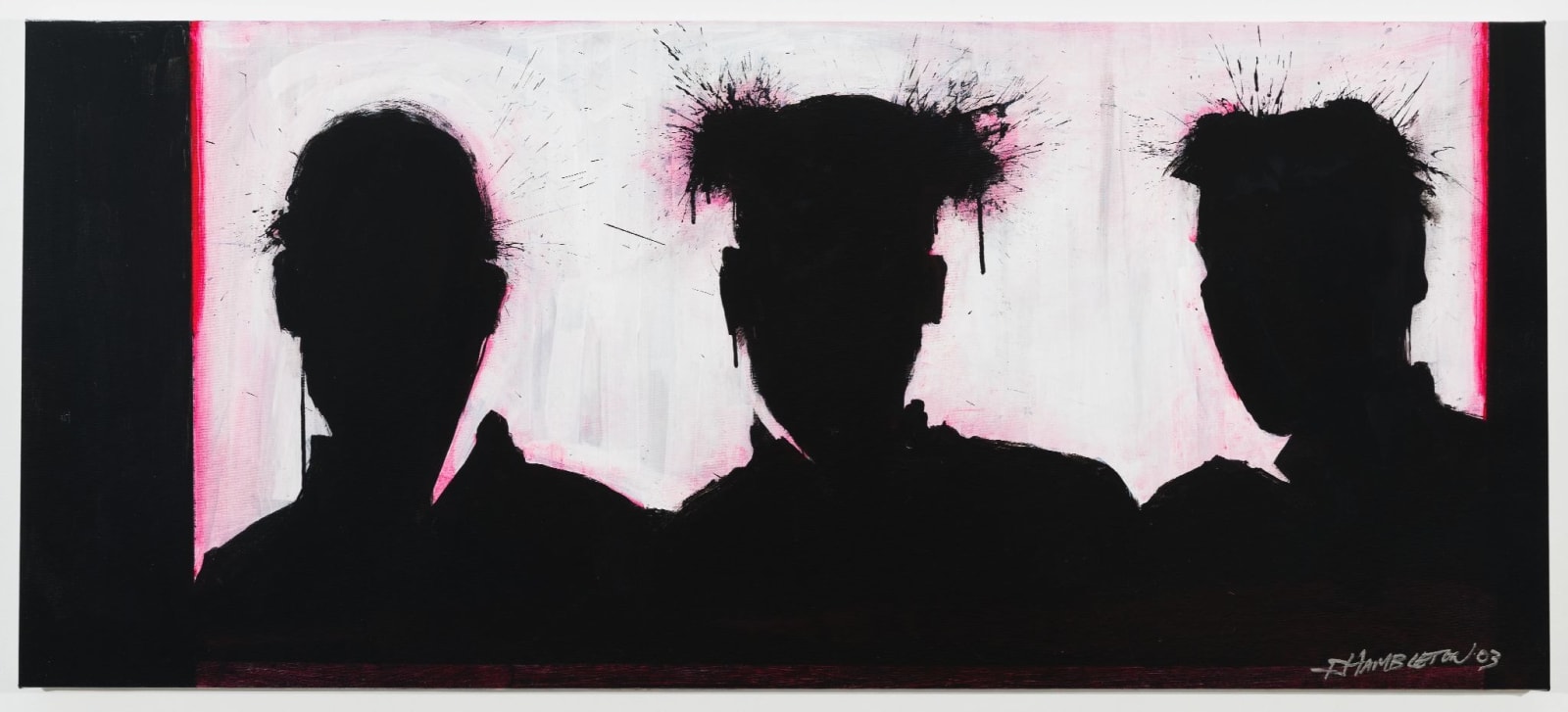 Richard Hambleton, Three Shadow Heads, 2003