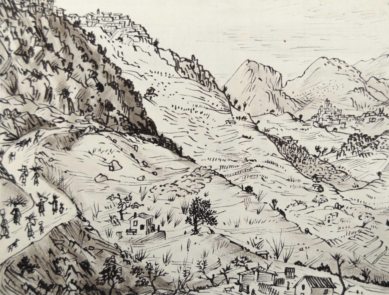 Italian Hillside