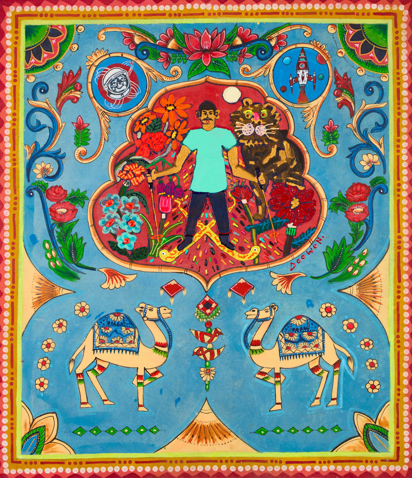 Doowon Lee, Rocket-Speed Snake Escape from the Tiger, 2025