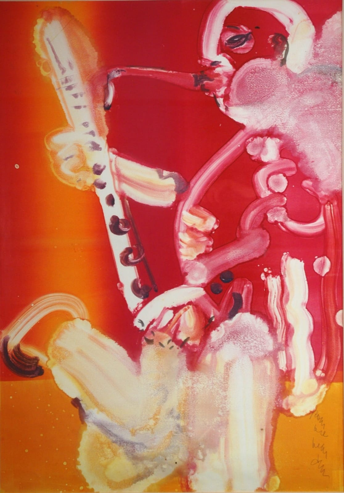 Romare Bearden, Blues for R.B., 1981