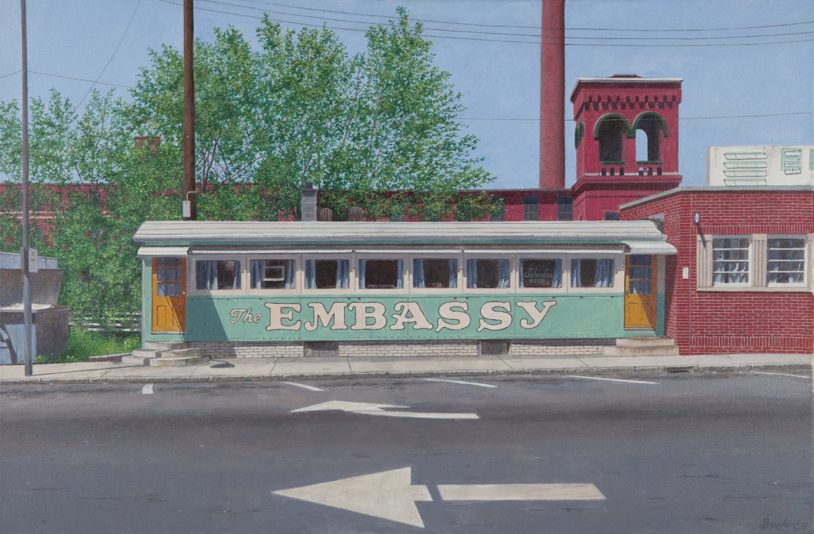 John Baeder, Embassy, 2011