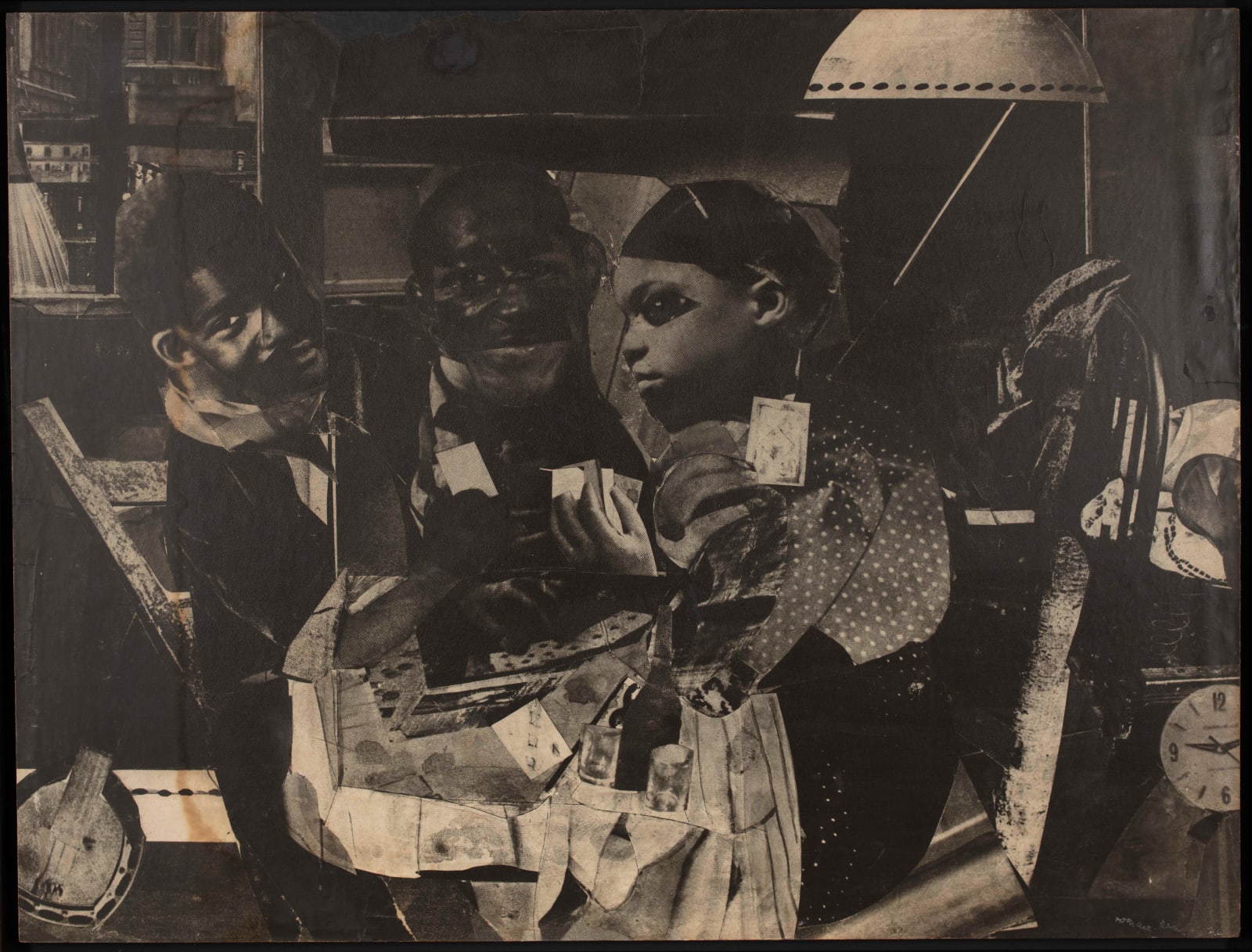 Romare Bearden, Evening, 9:30, 461 Lenox Avenue, 1964
