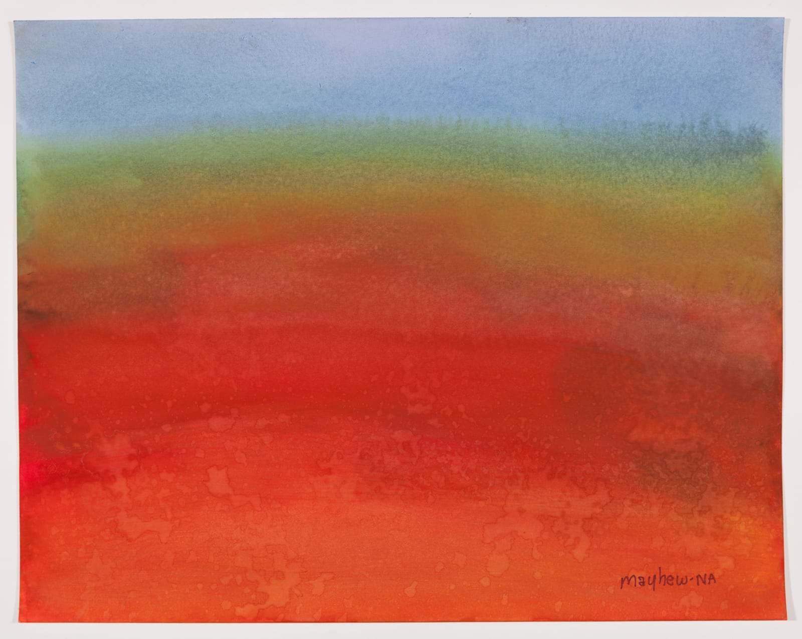 Richard Mayhew, Mendocino Series #9, 2015