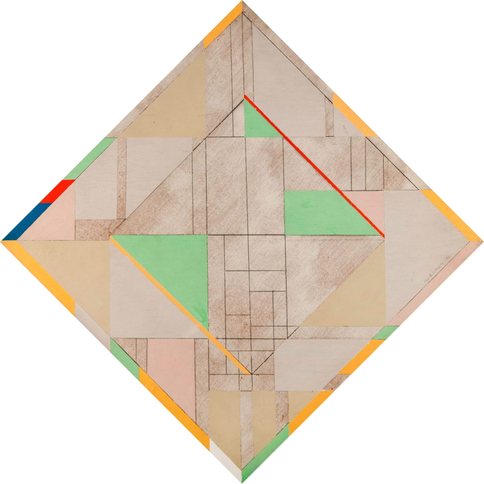 Ilya Bolotowsky, Untitled (IB 614), 1950