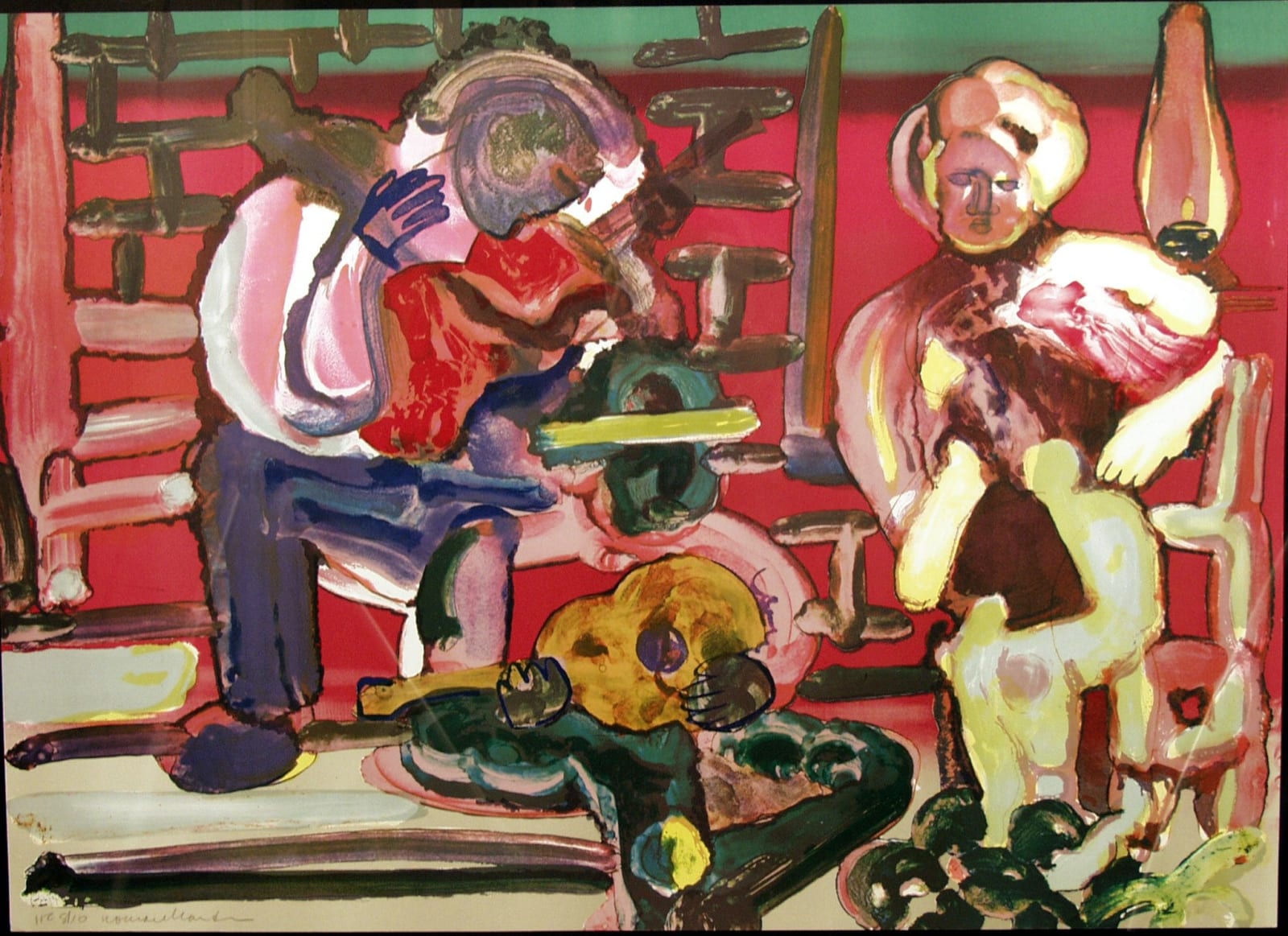 Romare Bearden, Louisiana Serenade, HC, 1979