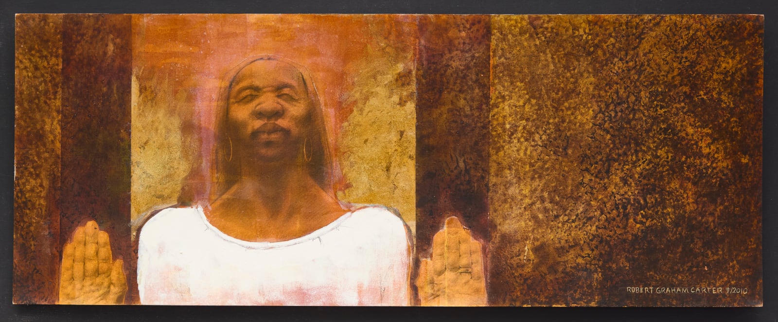 Robert Carter, If Der Be Angels Den Some Mus Look Like Me (hands raised), 2010