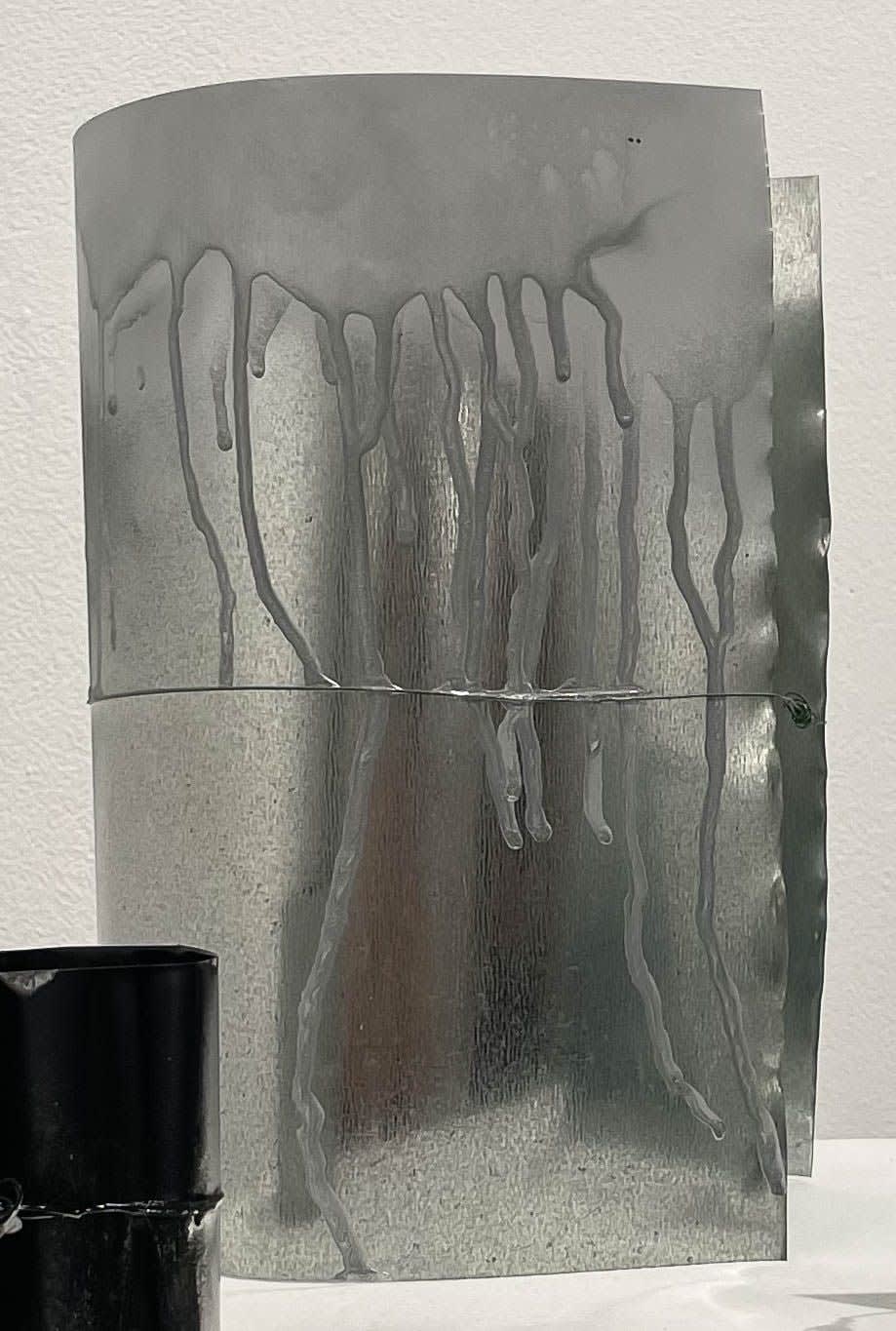 untitled sculpture (big silver)