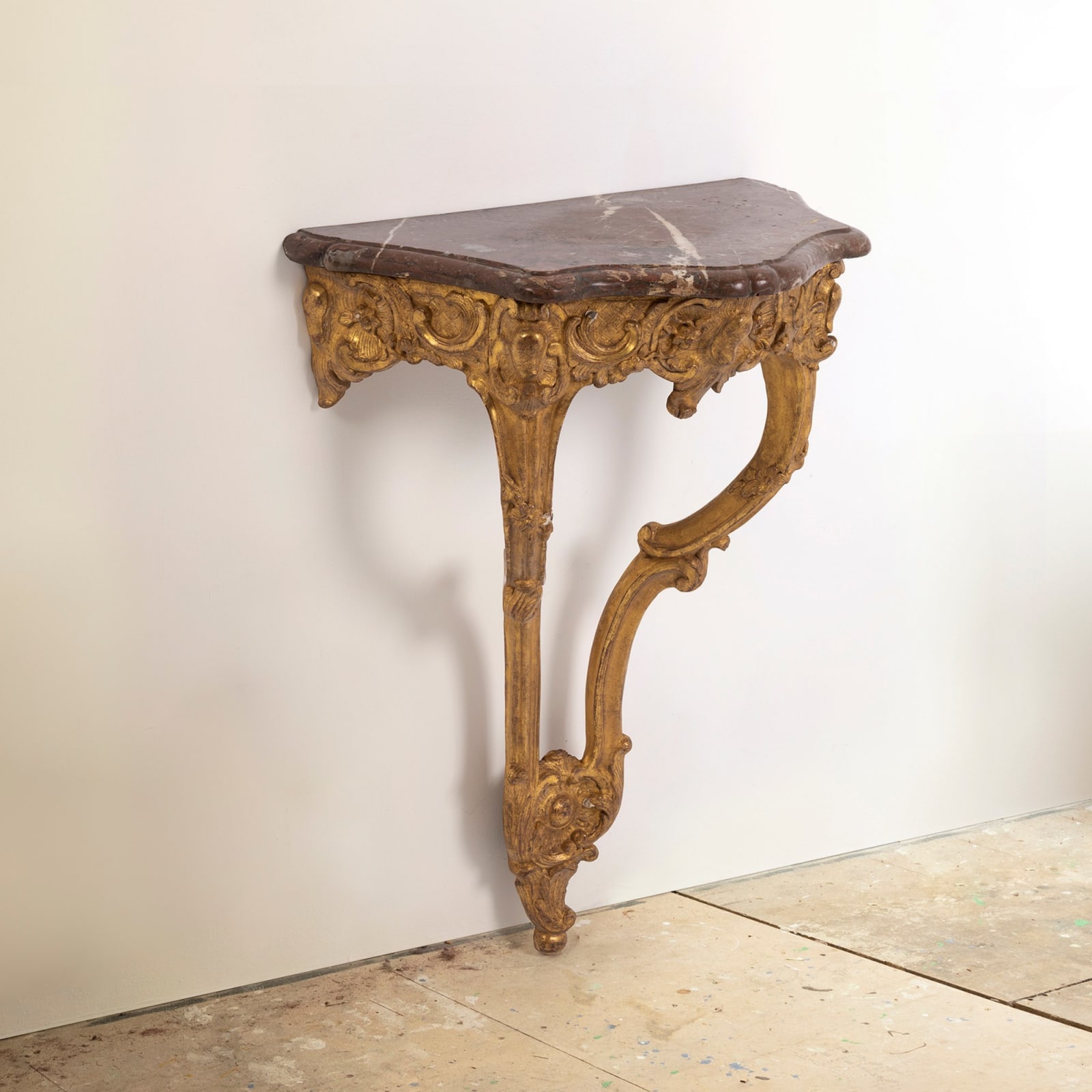 Giltwood Console,