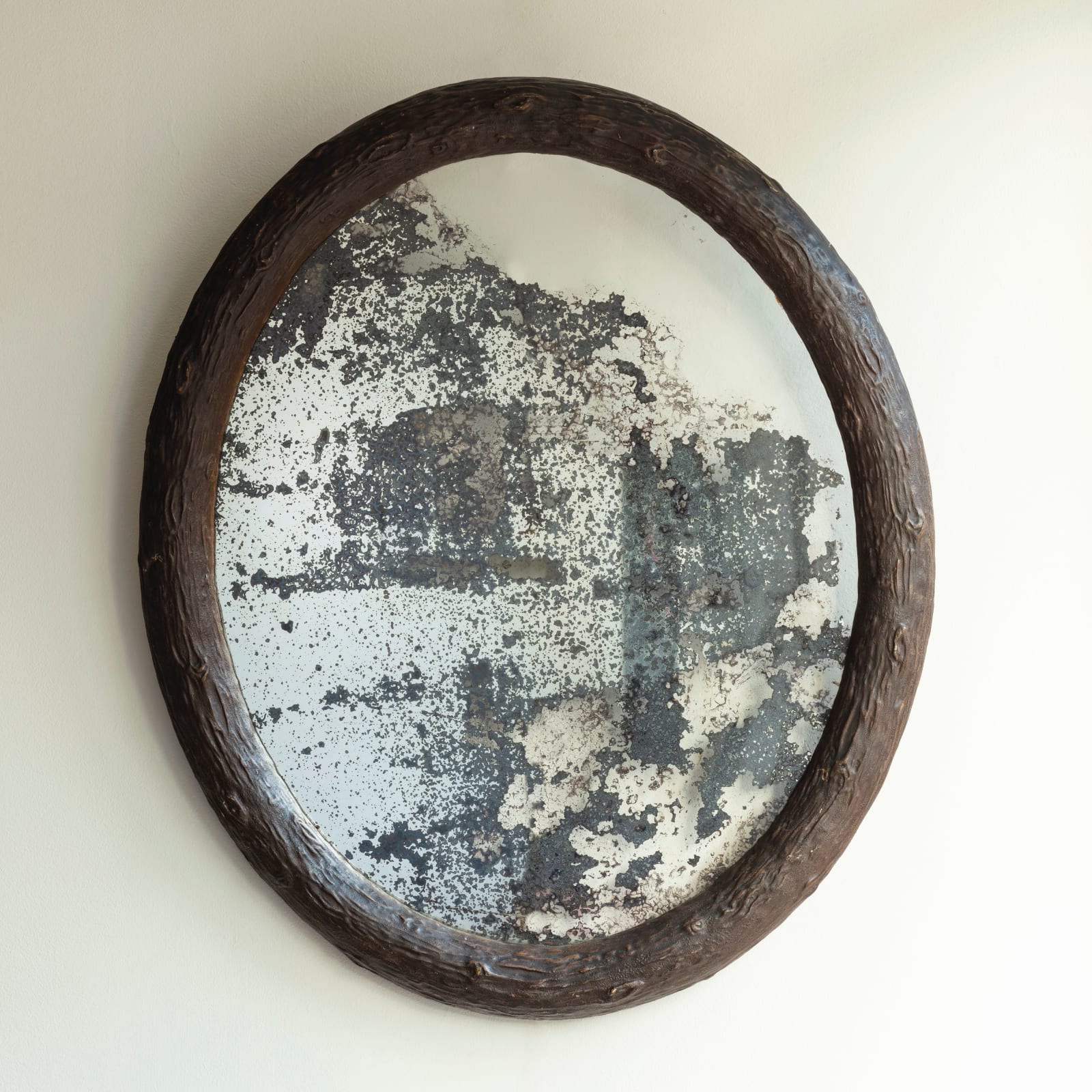 Faux Bois Mirror,