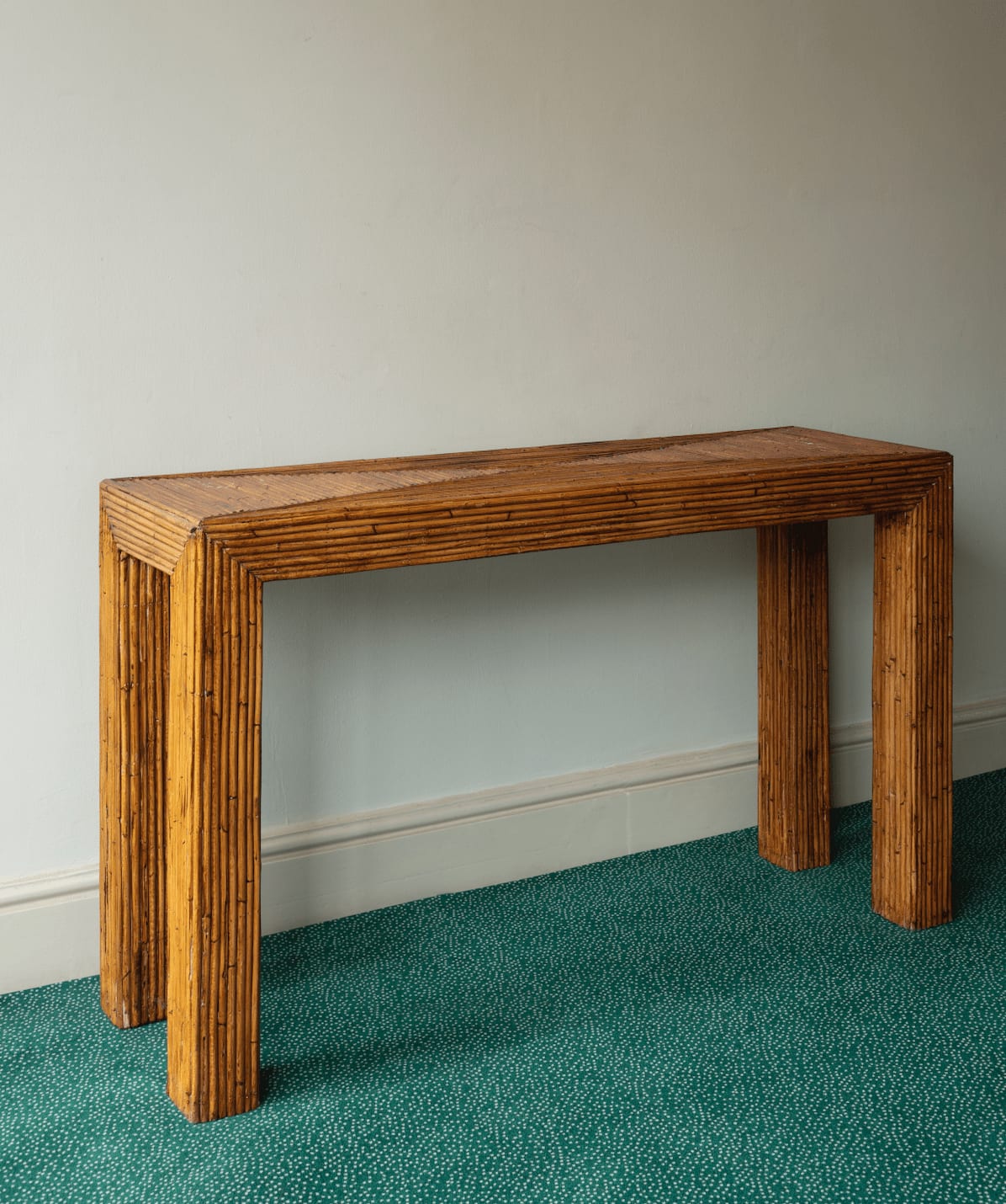 Bamboo Console Table,