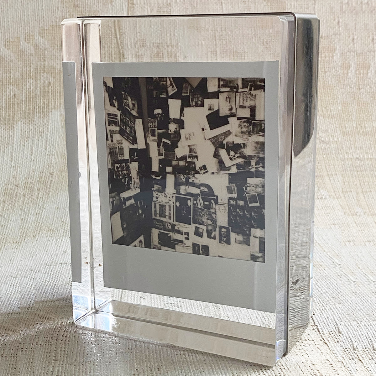 Lucite Picture Frame,