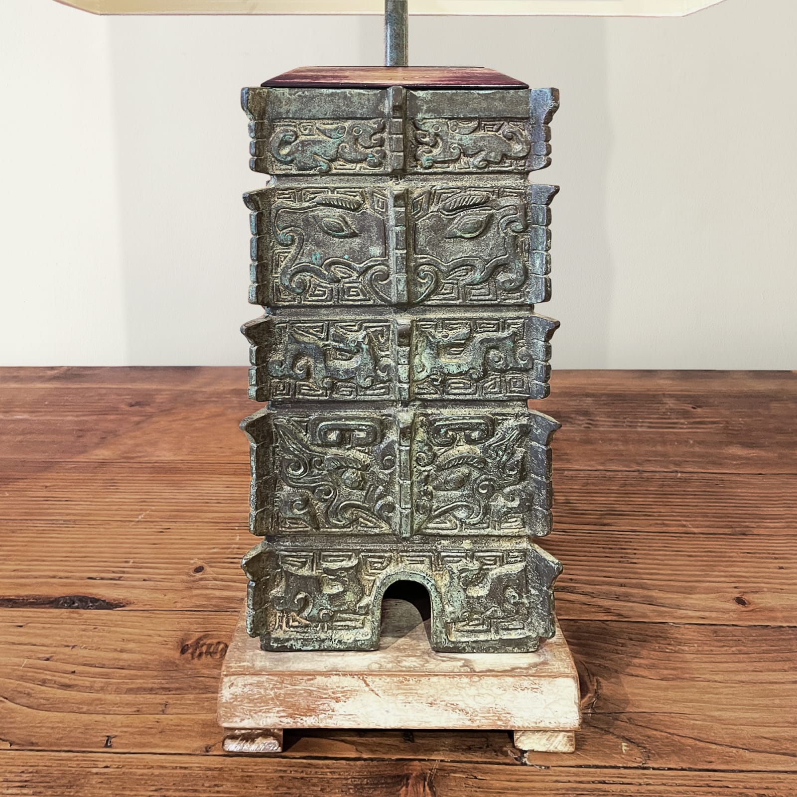 Bronze Table Lamp,
