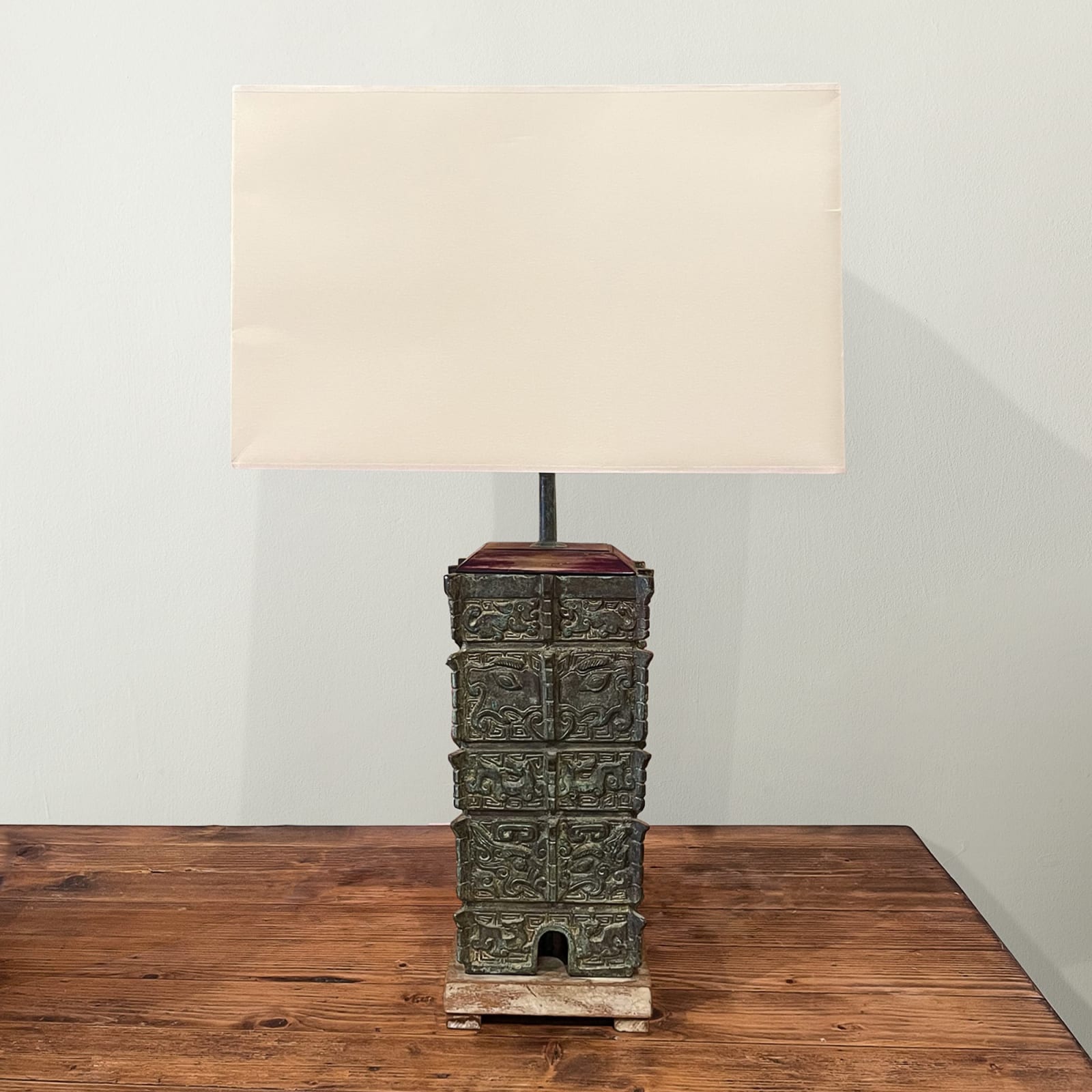 Bronze Table Lamp,