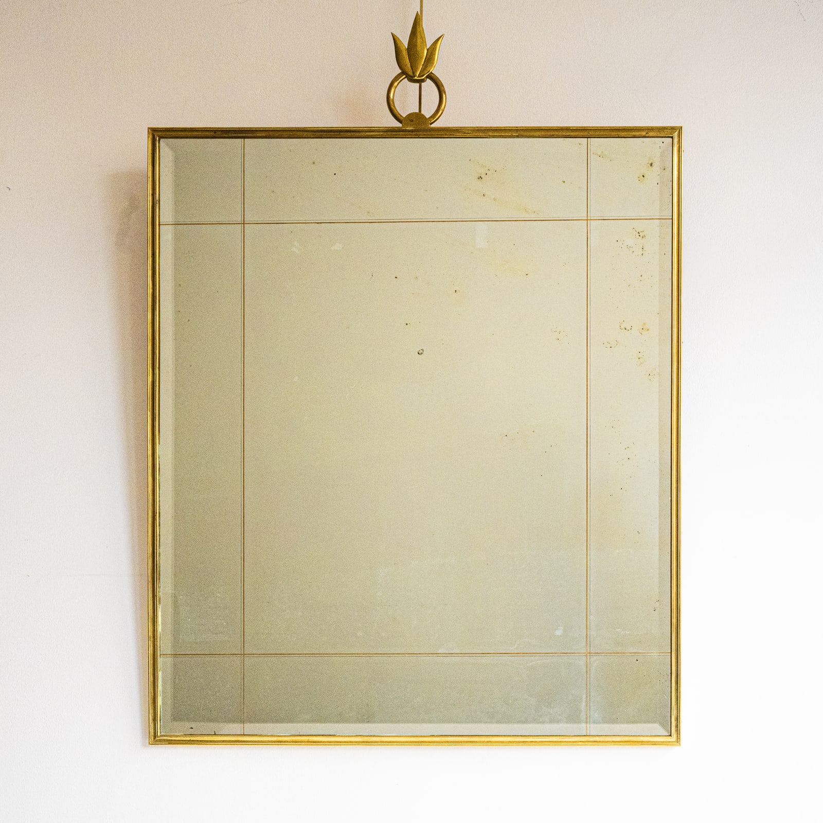 Gilt Bronze Mirror,