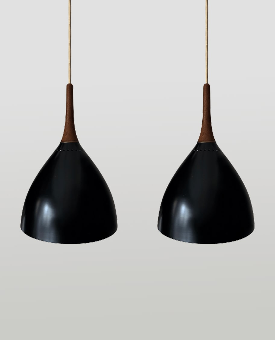 Swedish Modernist Pendant Lights,
